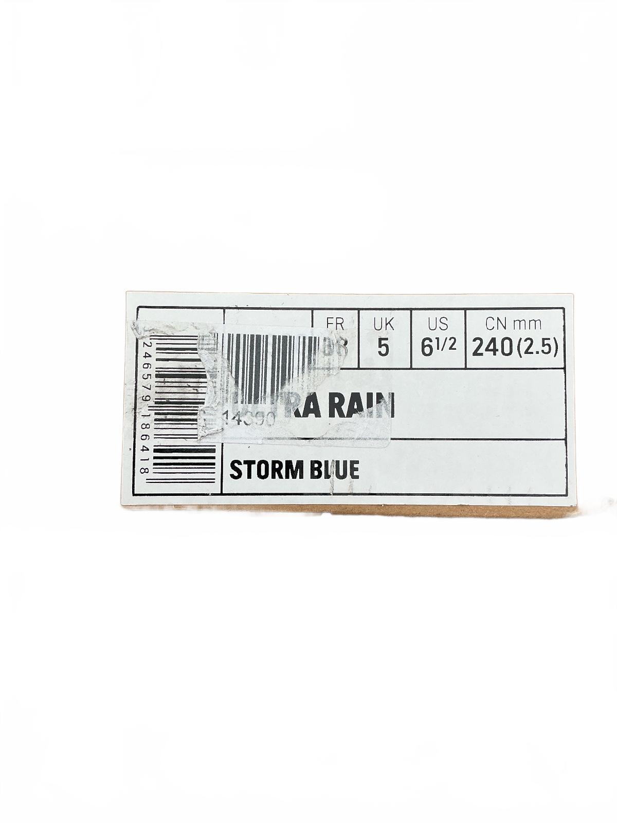 Aigle Ultra Rain Women UK 5 Storm Blue Waterproof Rubber Tall Wellies