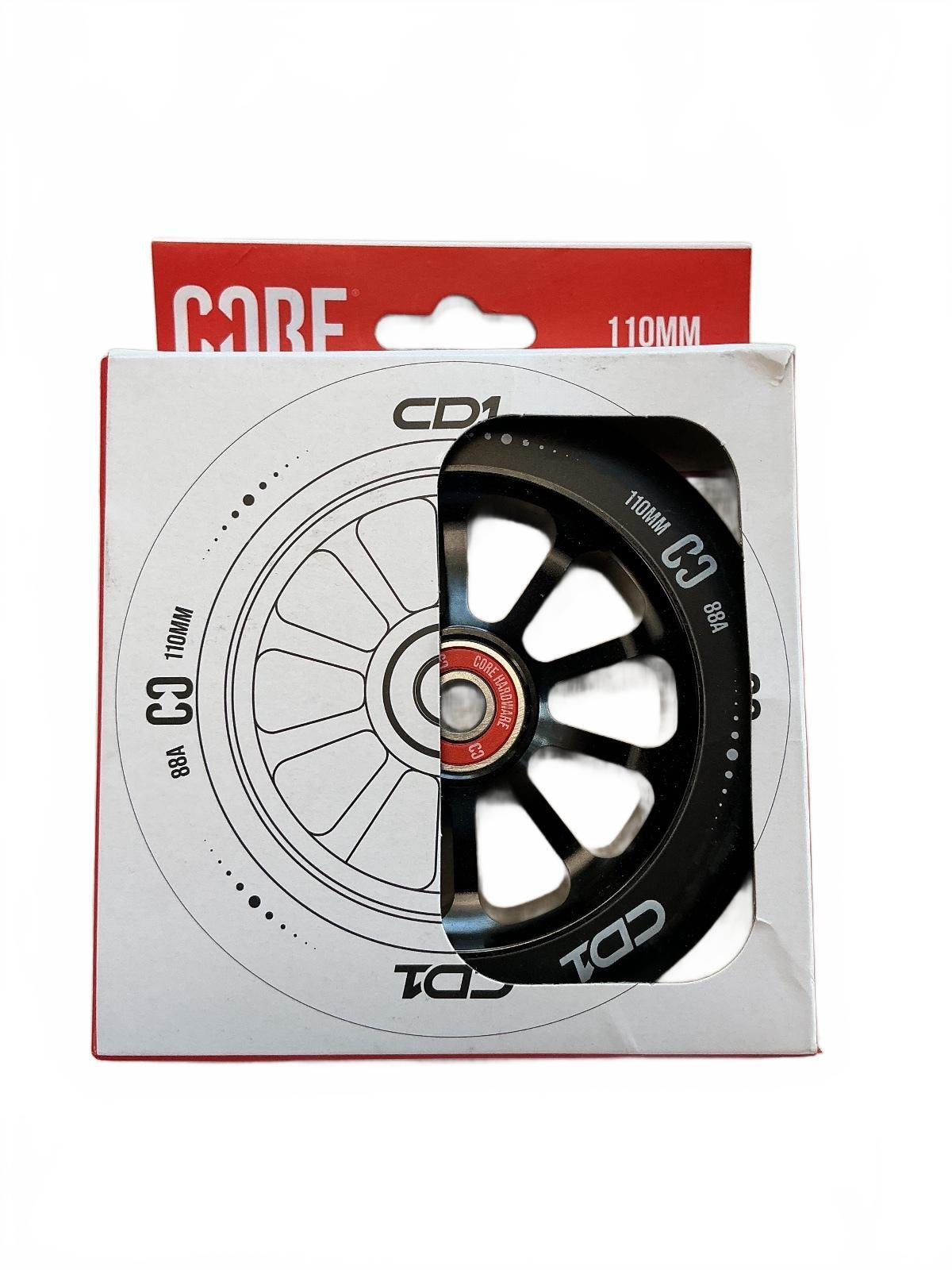 *NEW* Core CD1 Scooter Wheel 110mm Black High Performance Replacement