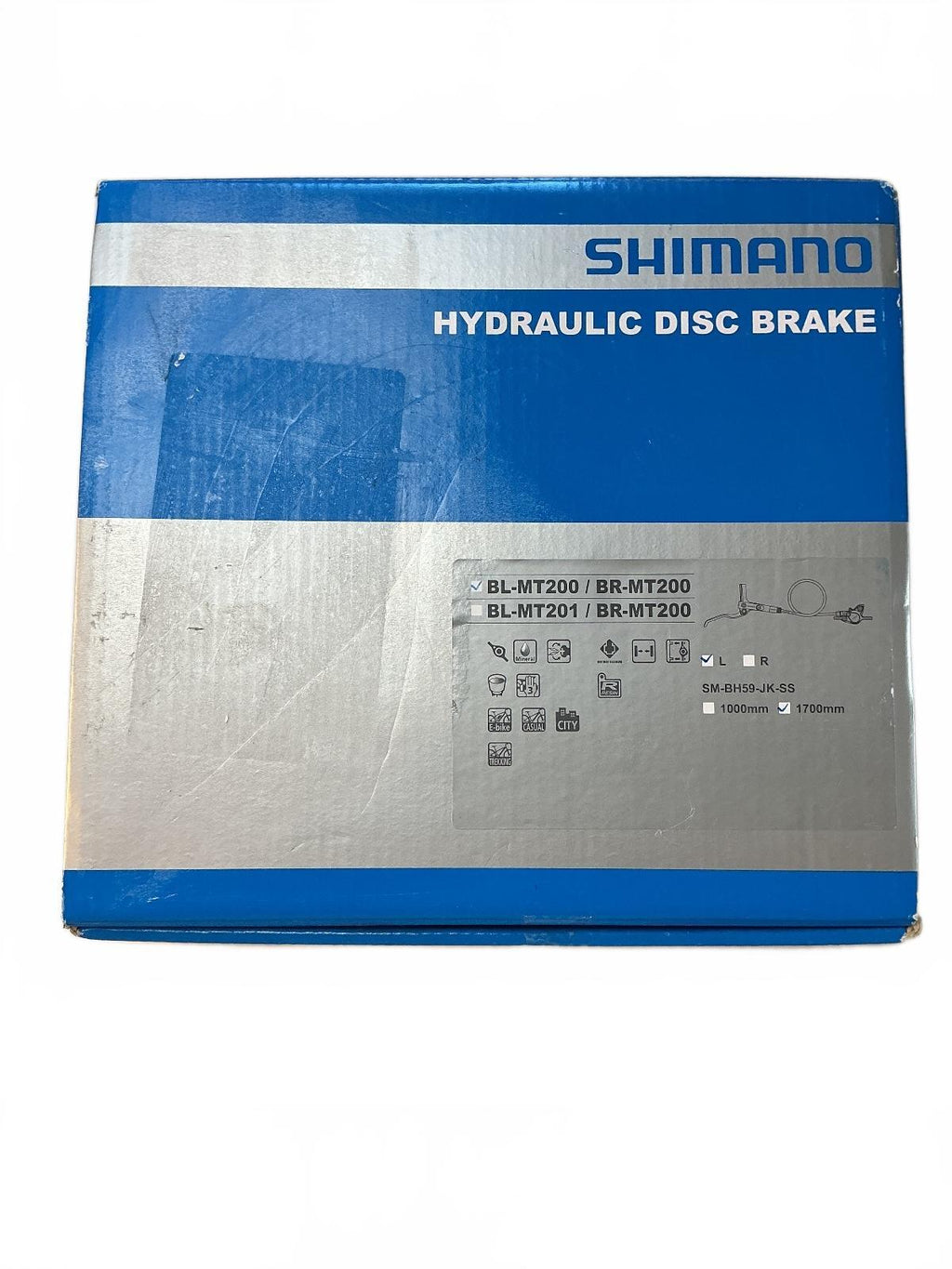 Shimano Hydraulic Disc Brake BL-MT200 7 Speed Set