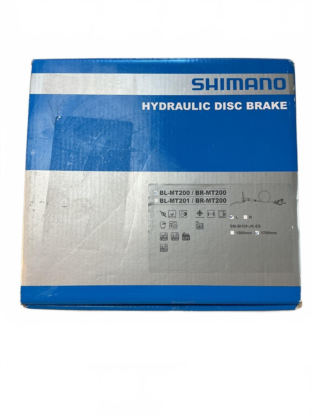Shimano Hydraulic Disc Brake BL-MT200 7 Speed Set