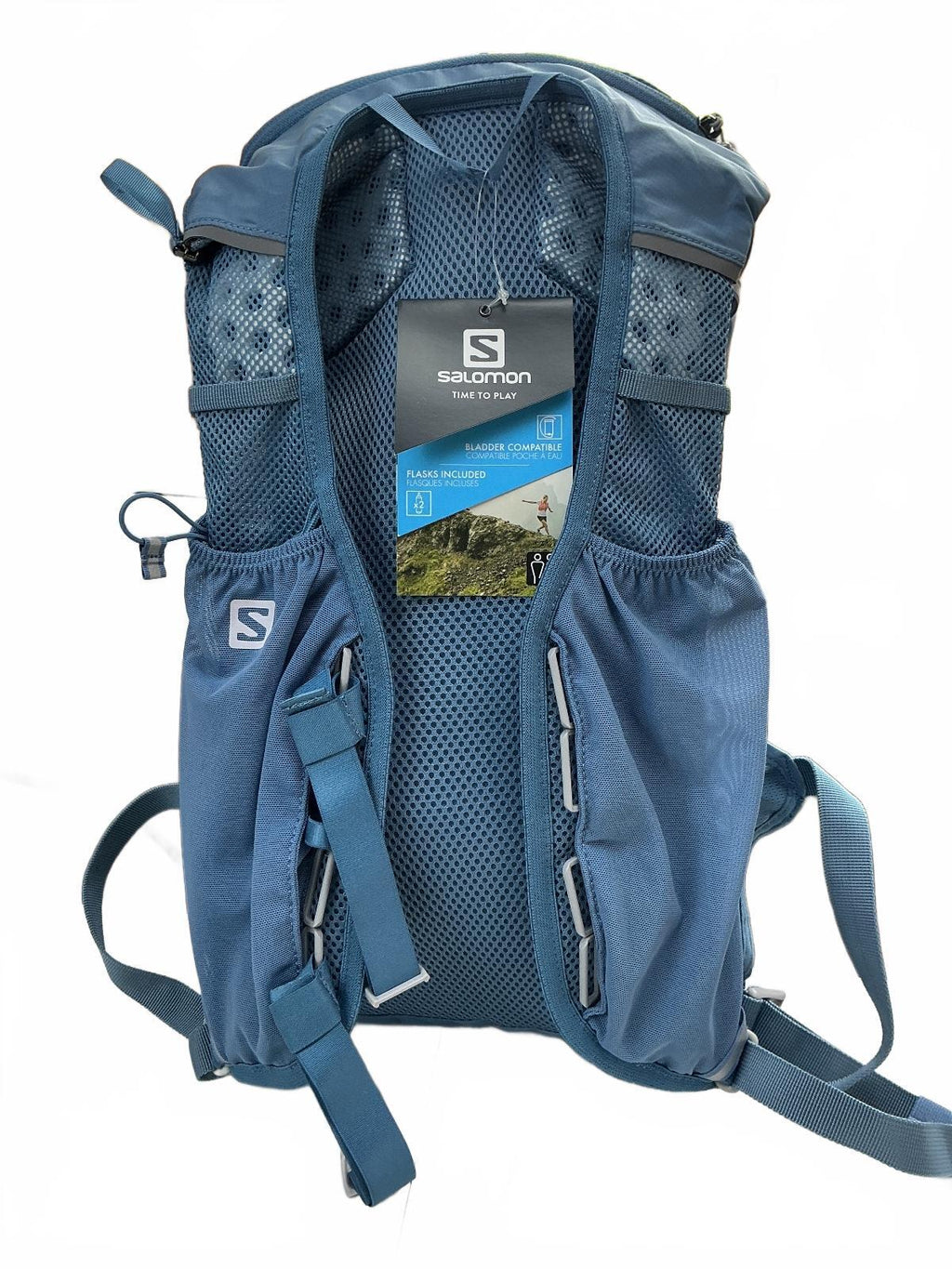 Salomon Agile 12L Hydration Backpack Copen Blue Size NS Lightweight