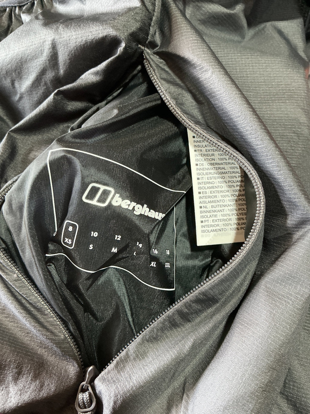 *NEW* Berghaus Womens Synthetic Vest Black Size UK 8
