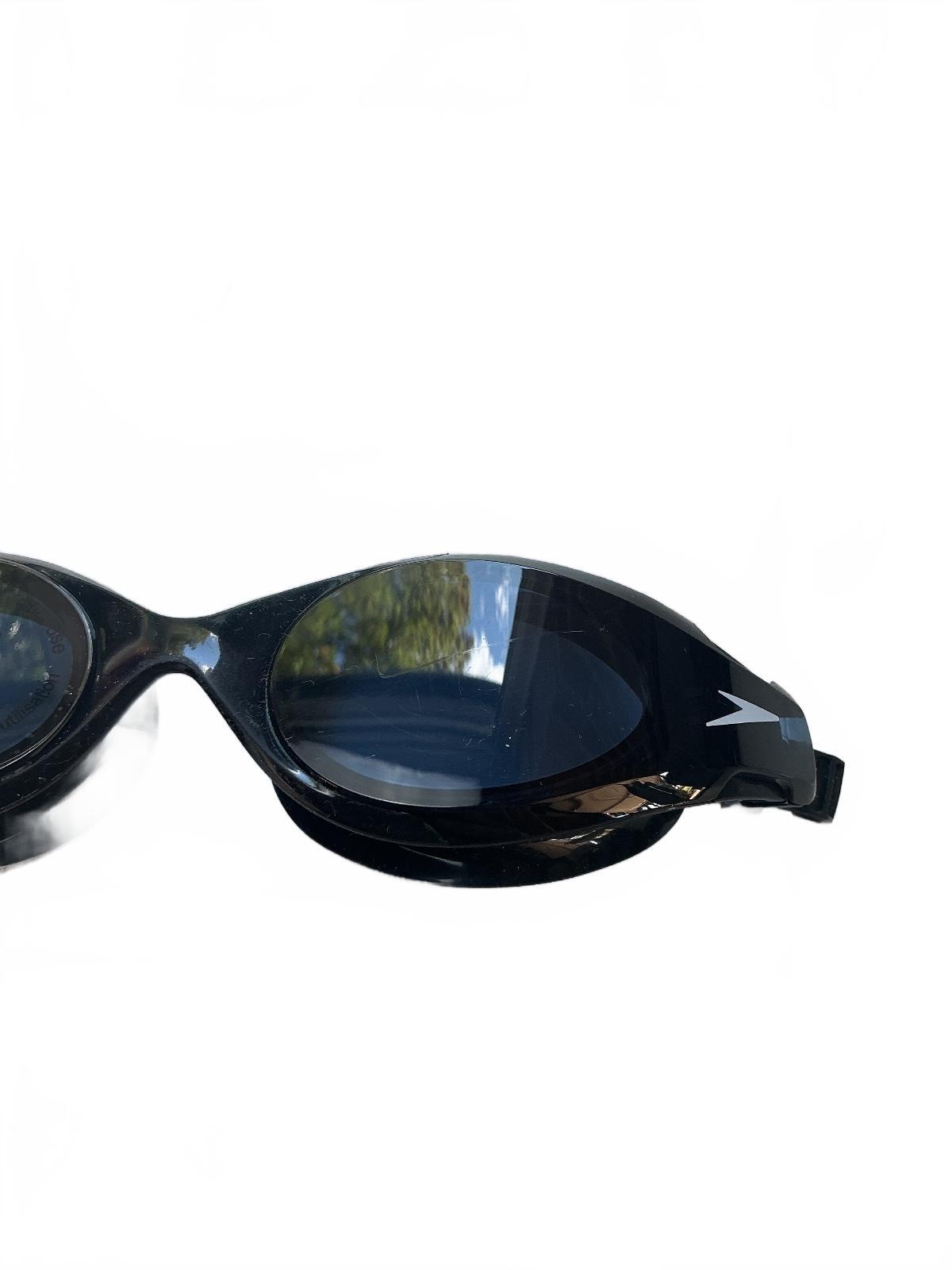 Speedo Hydrosity 2.0 Fitness Swim Goggles Adjustable Fit Black