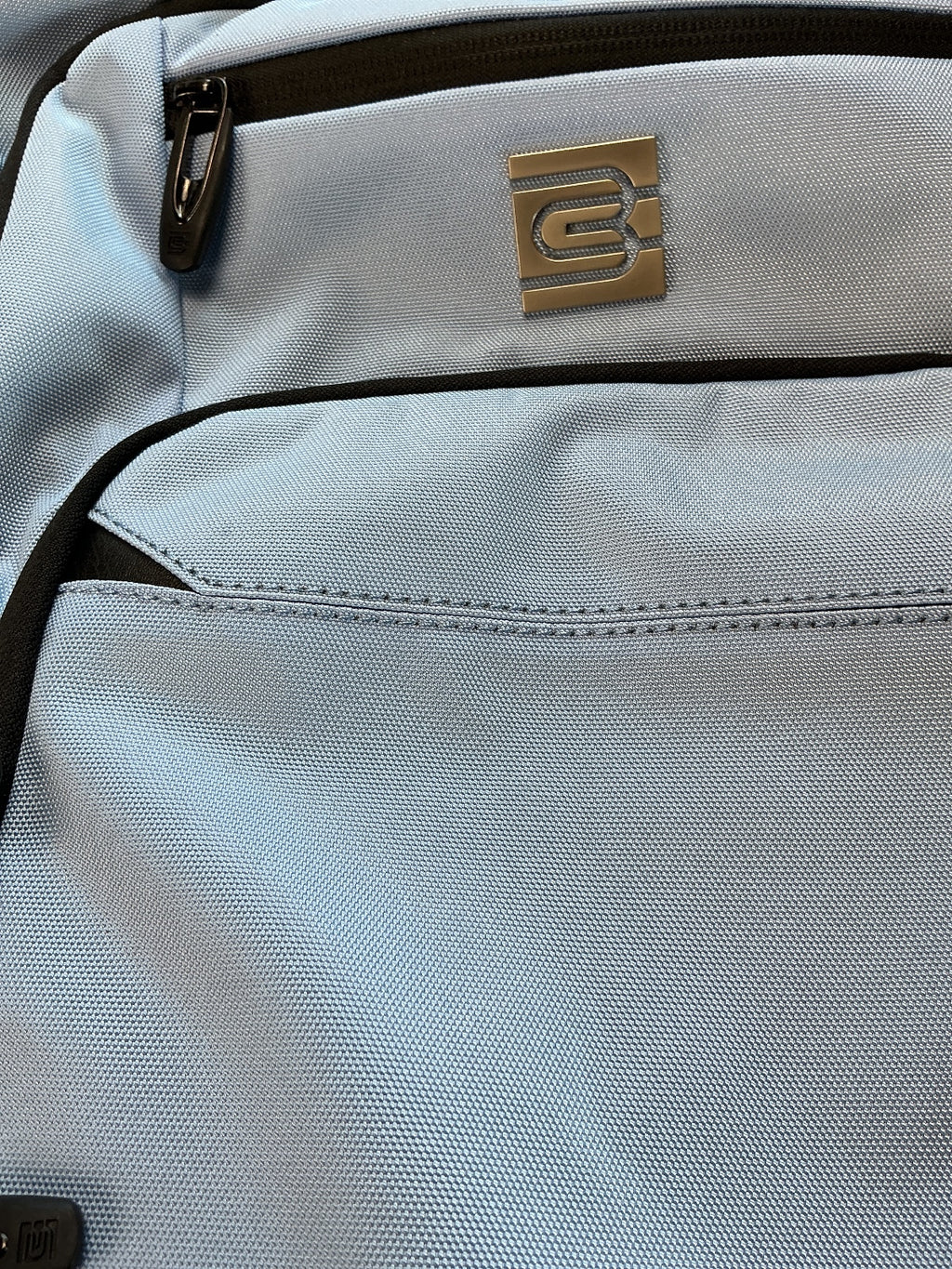 Volher Laptop Backpack Unisex 18 inch Light Blue Spacious Durable