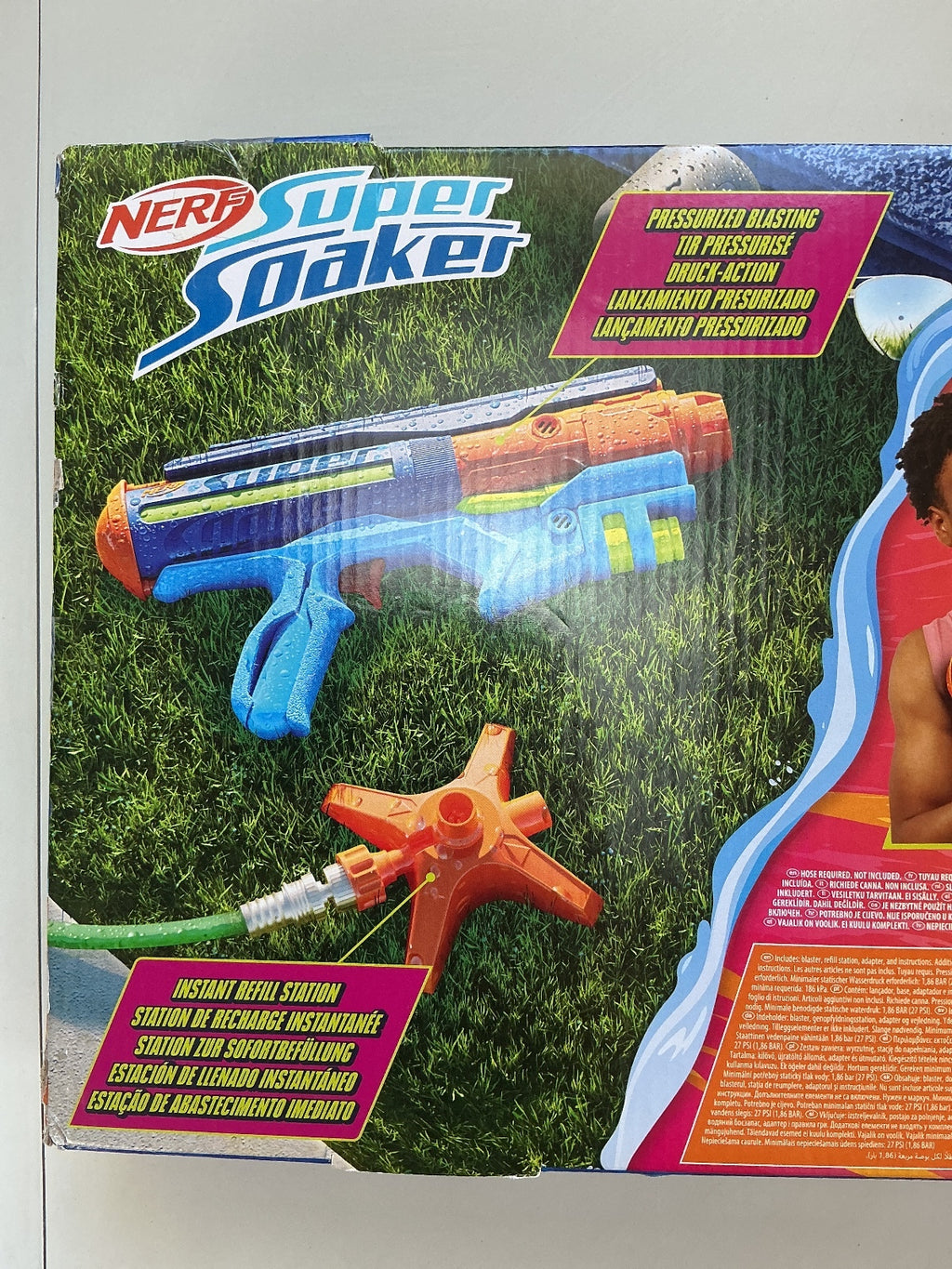 Nerf Super Soaker Power Drench Water Blaster Toy 8+