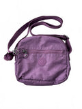 Kipling Keeffe Crossbody Bag Women Purple Lightweight Adjustable Strap