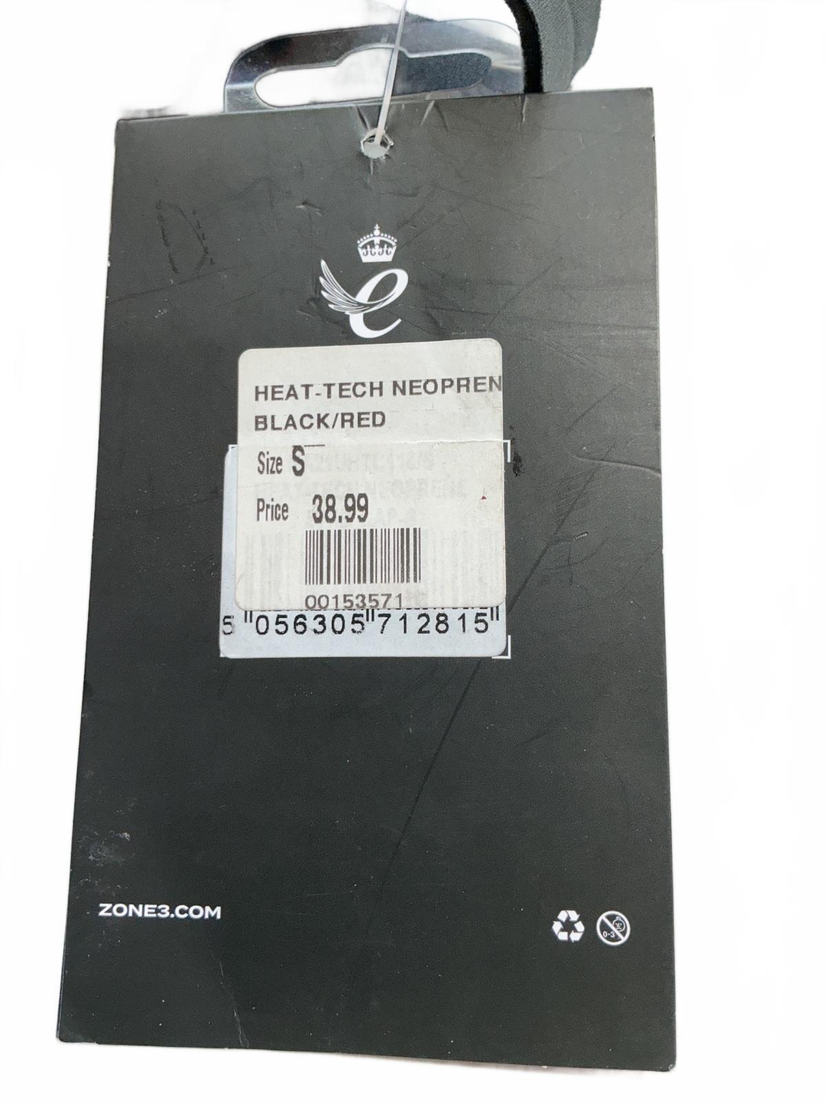 Zone3 Heat-Tech Neoprene Swim Cap Black Red Size S Thermal Protection