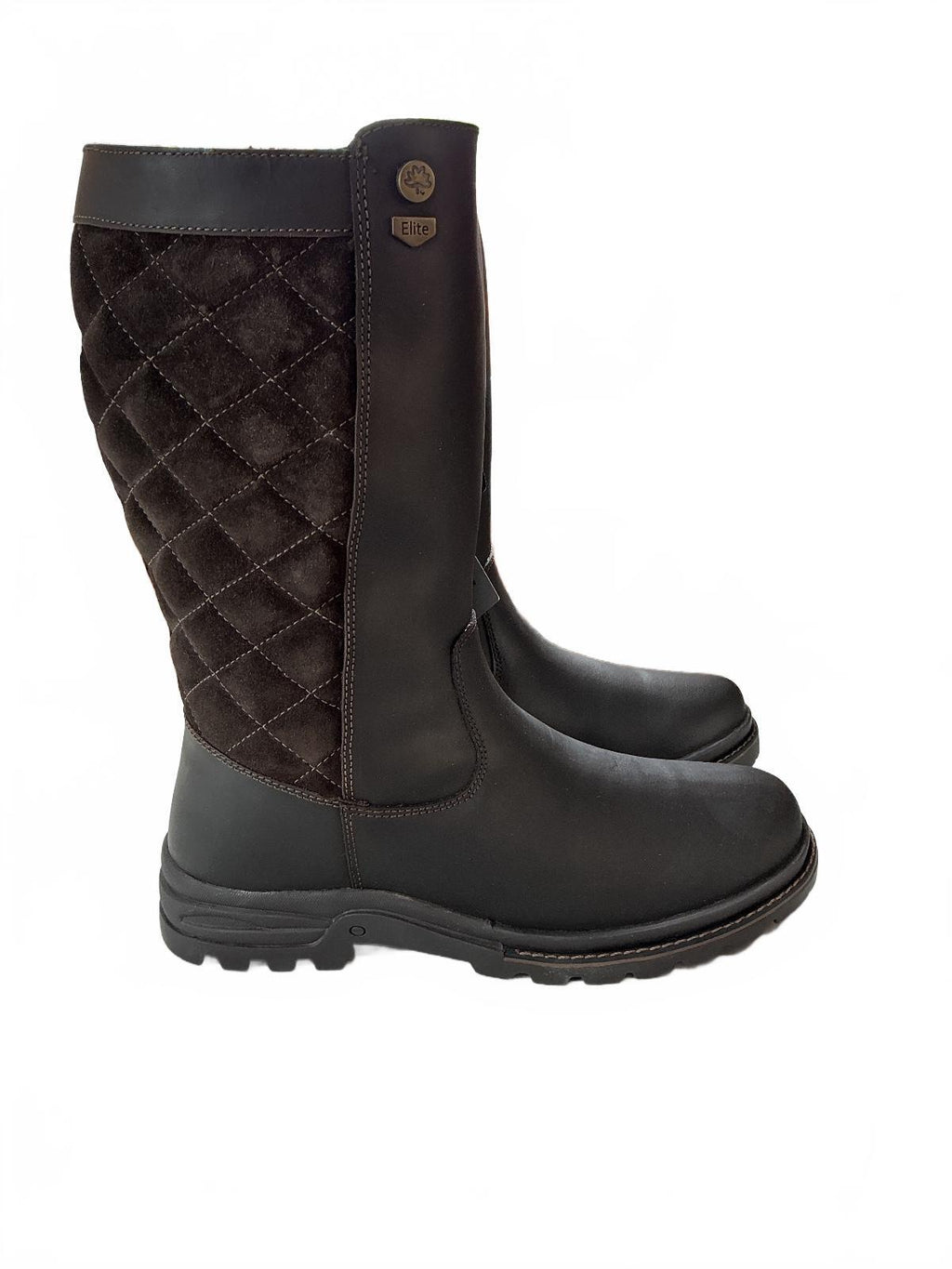 Cabot Elite Marlow Waterproof Breathable Women's Boot Size 8 Brown Quilted