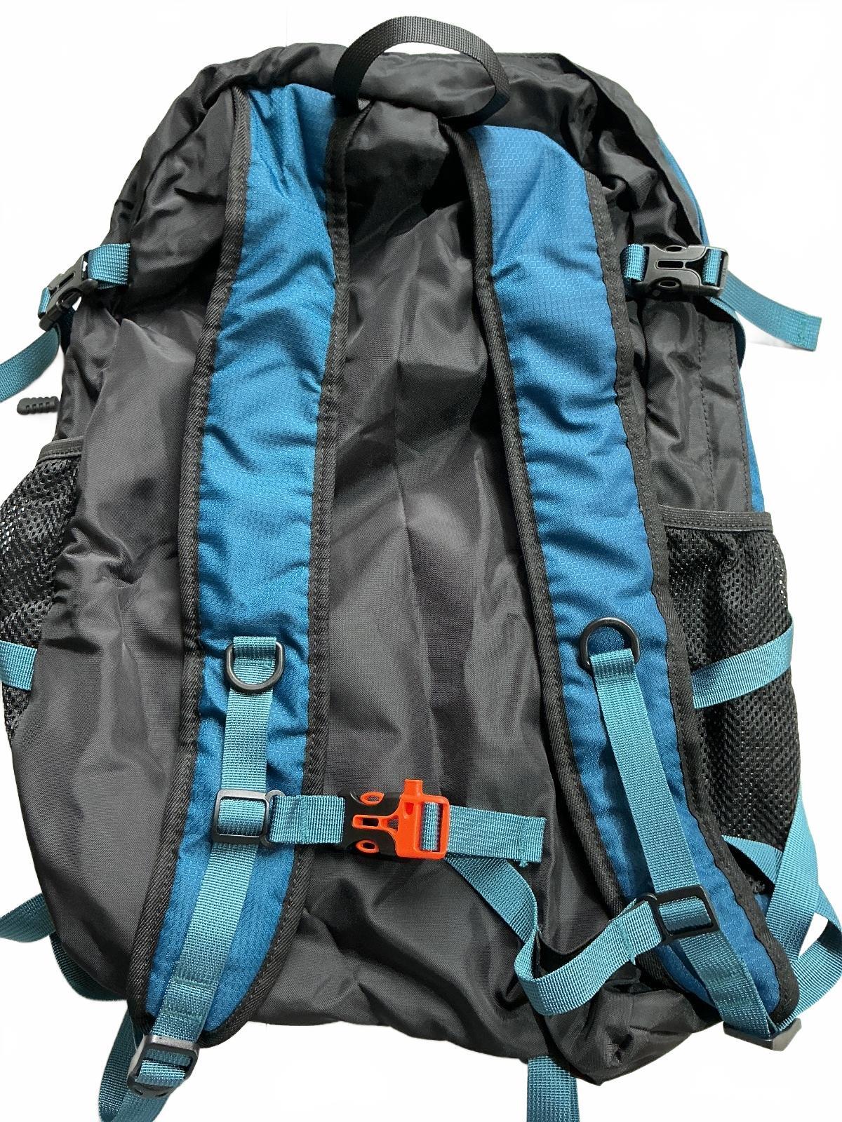Rainsmore 40L Blue Hiking Backpack Lightweight Foldable Rucksack