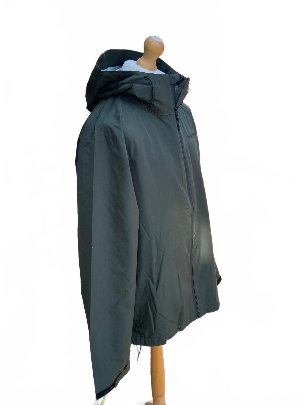 BAERSkin XL Heavy-Storm Waterproof Rain Jacket 2.0 in Hunter Green