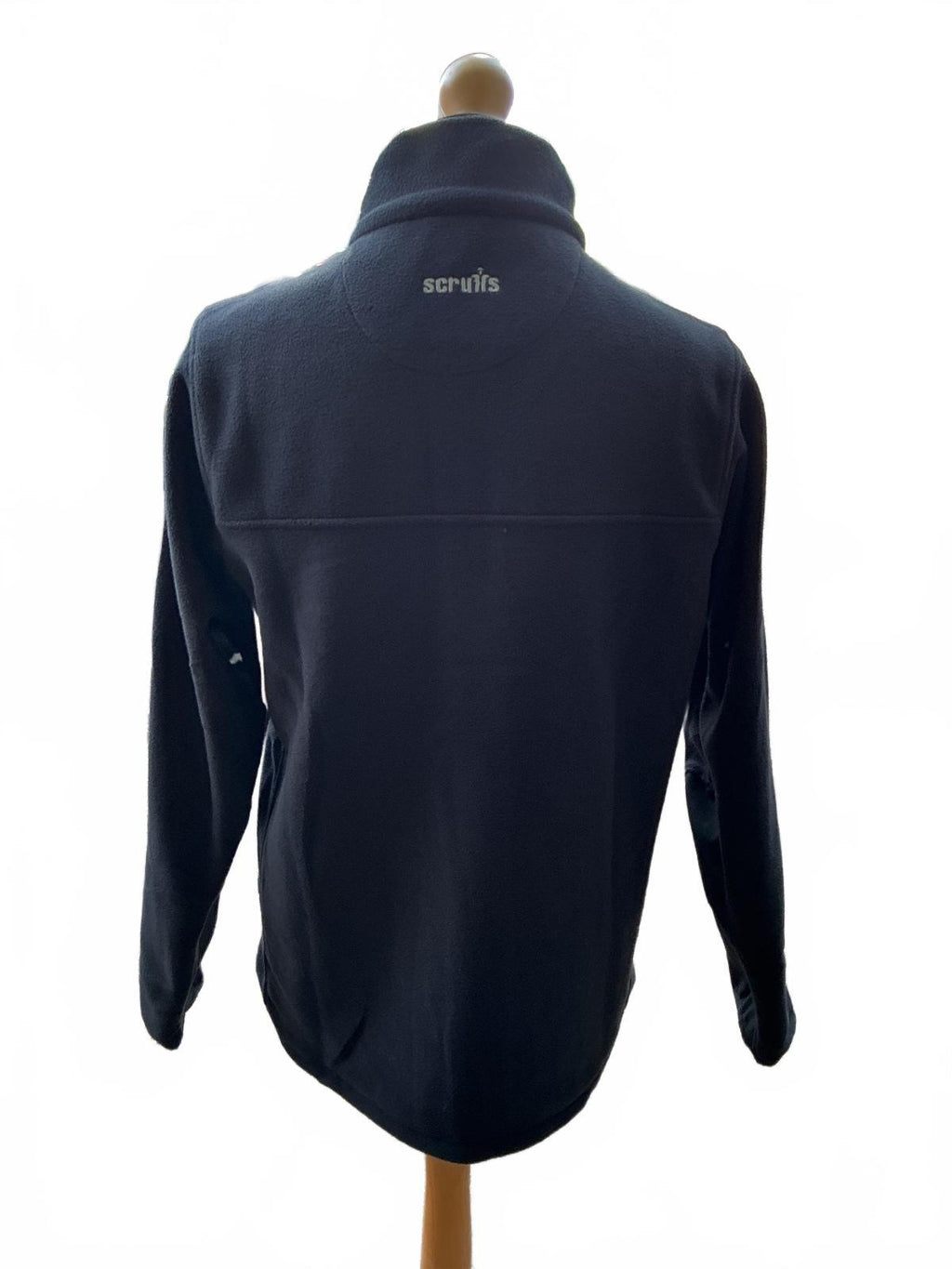 Scruffs Eco Abratect Worker Fleece Men's Medium Black Durable Quick Dry