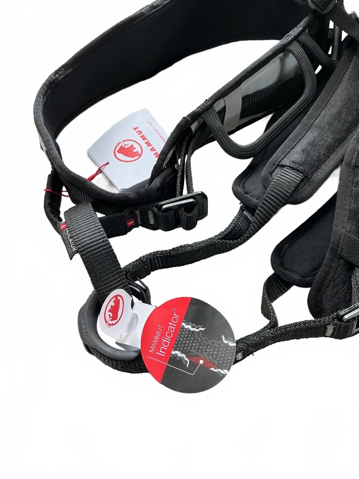 Mammut Ophir SlideClimbing Harness Size S Black