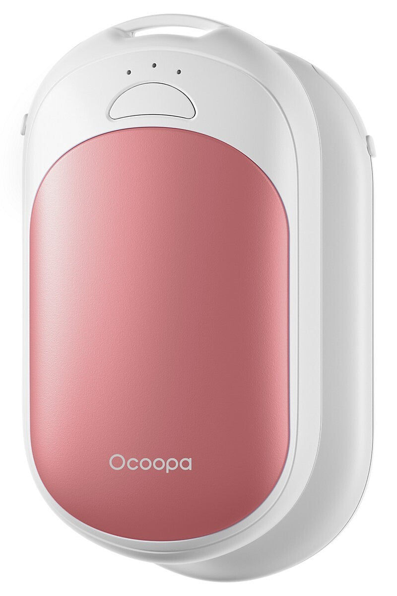 Ocoopa UT3 Lite Rechargeable Hand Warmers Magnetic Twins Ultra Thin Pink