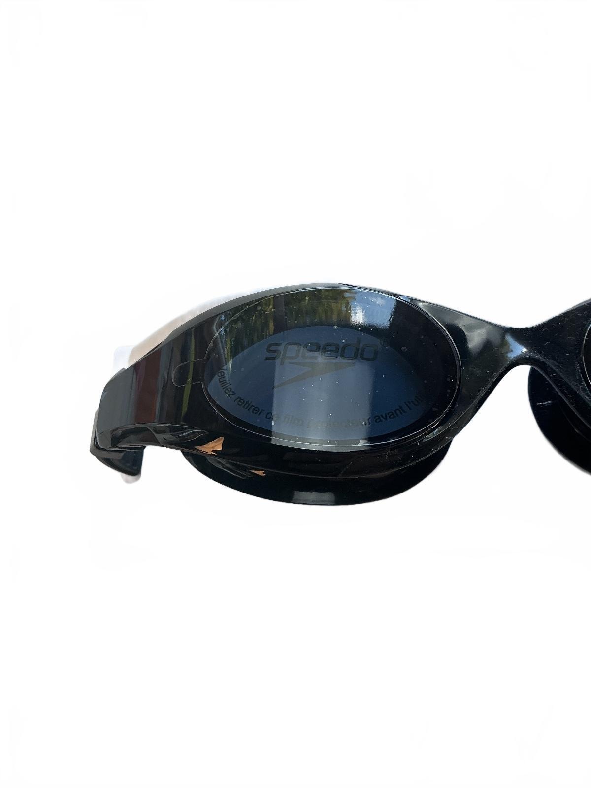 Speedo Hydrosity 2.0 Fitness Swim Goggles Adjustable Fit Black