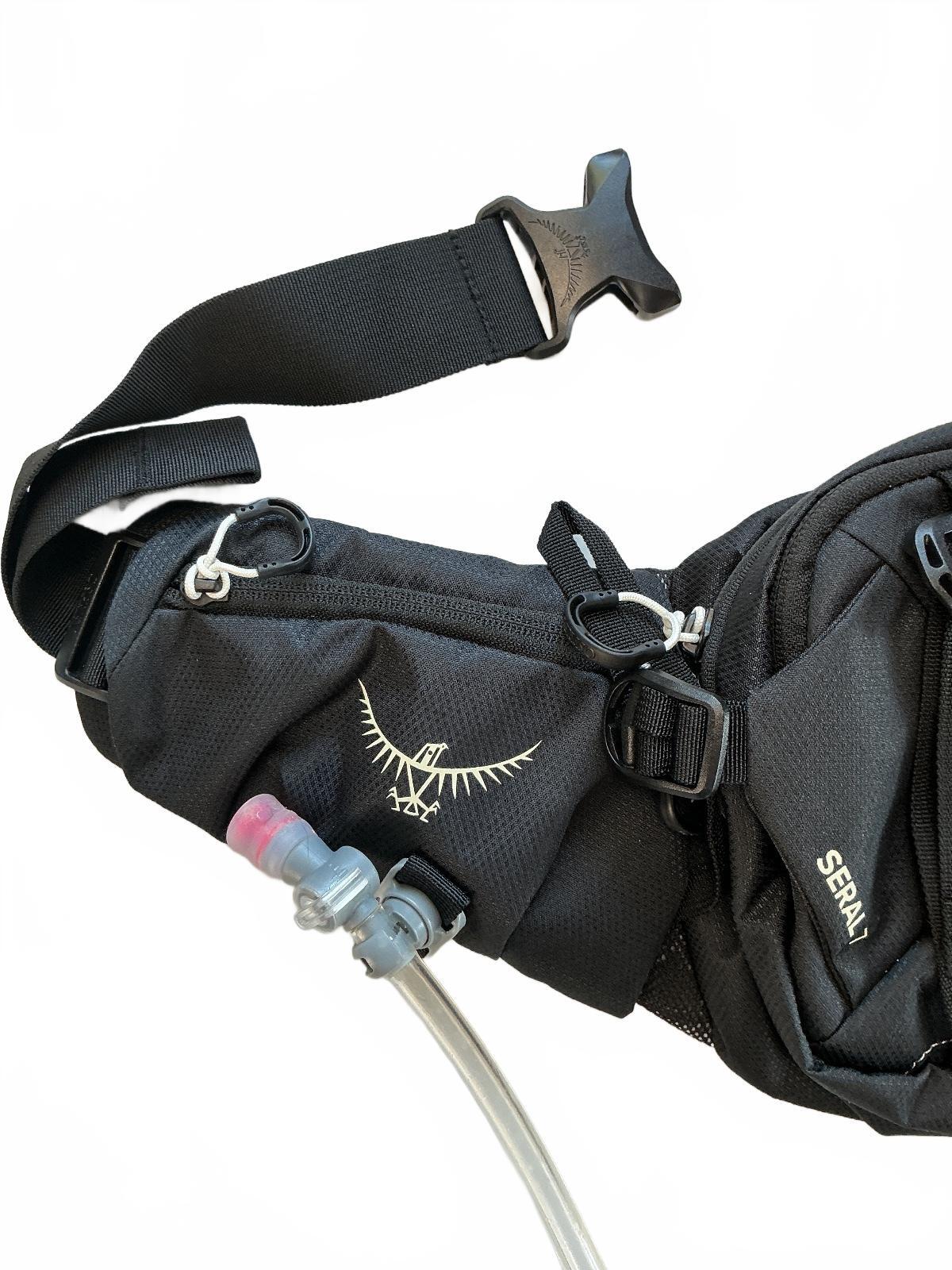 Osprey Seral 7 MTB Hydration Waist Pack Black Medium Used Once