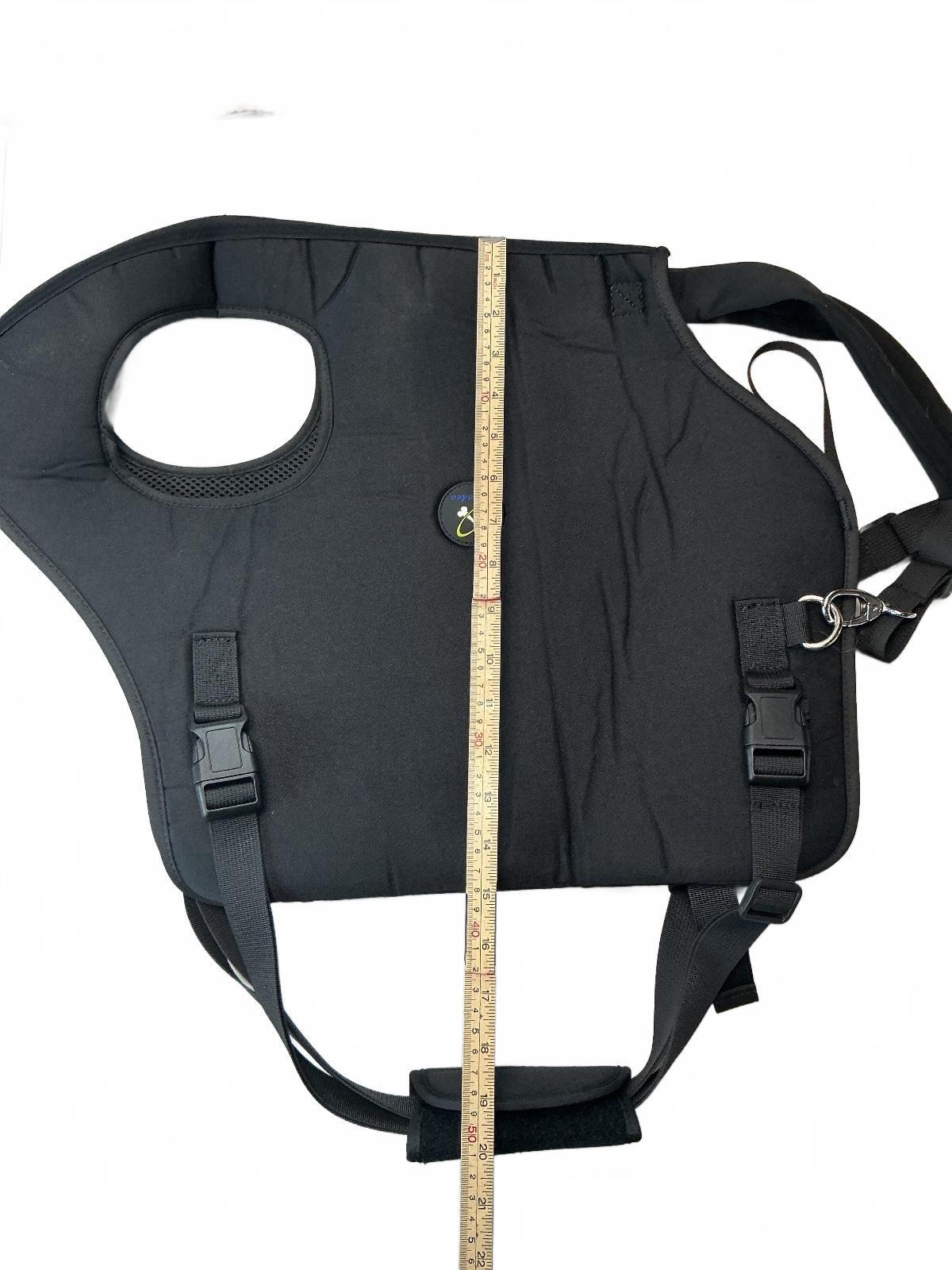 Coodeo Dog Harness Black Large Size For Mobility Issues