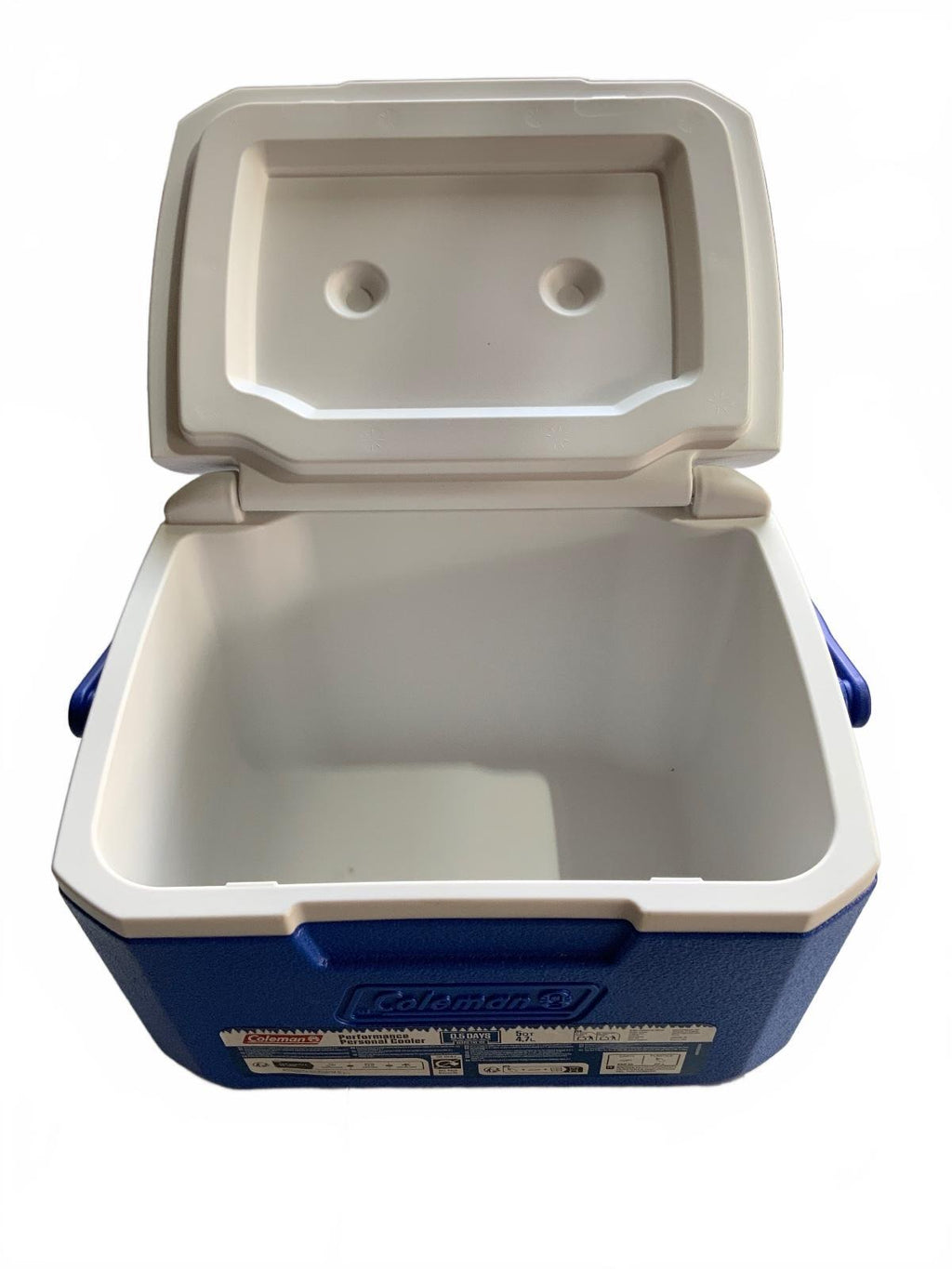 Coleman Performance Personal Cooler 5qt 4.7L Blue White Portable Box