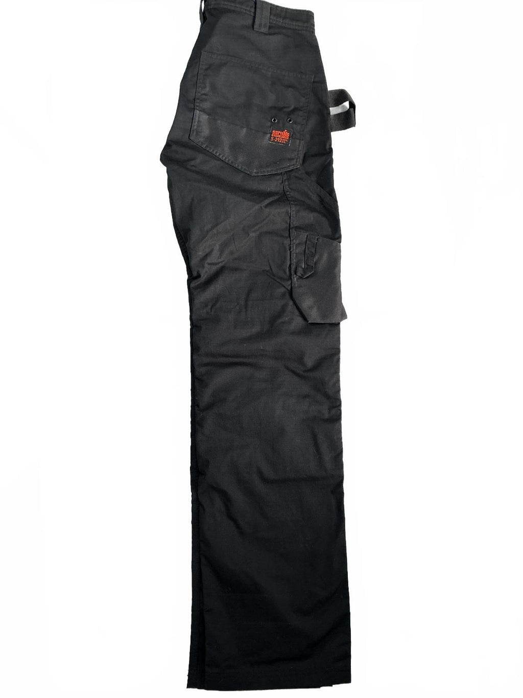 Scruffs Worker Plus Men's Trousers 32L Black Durable Workwear Multi-Pocket
