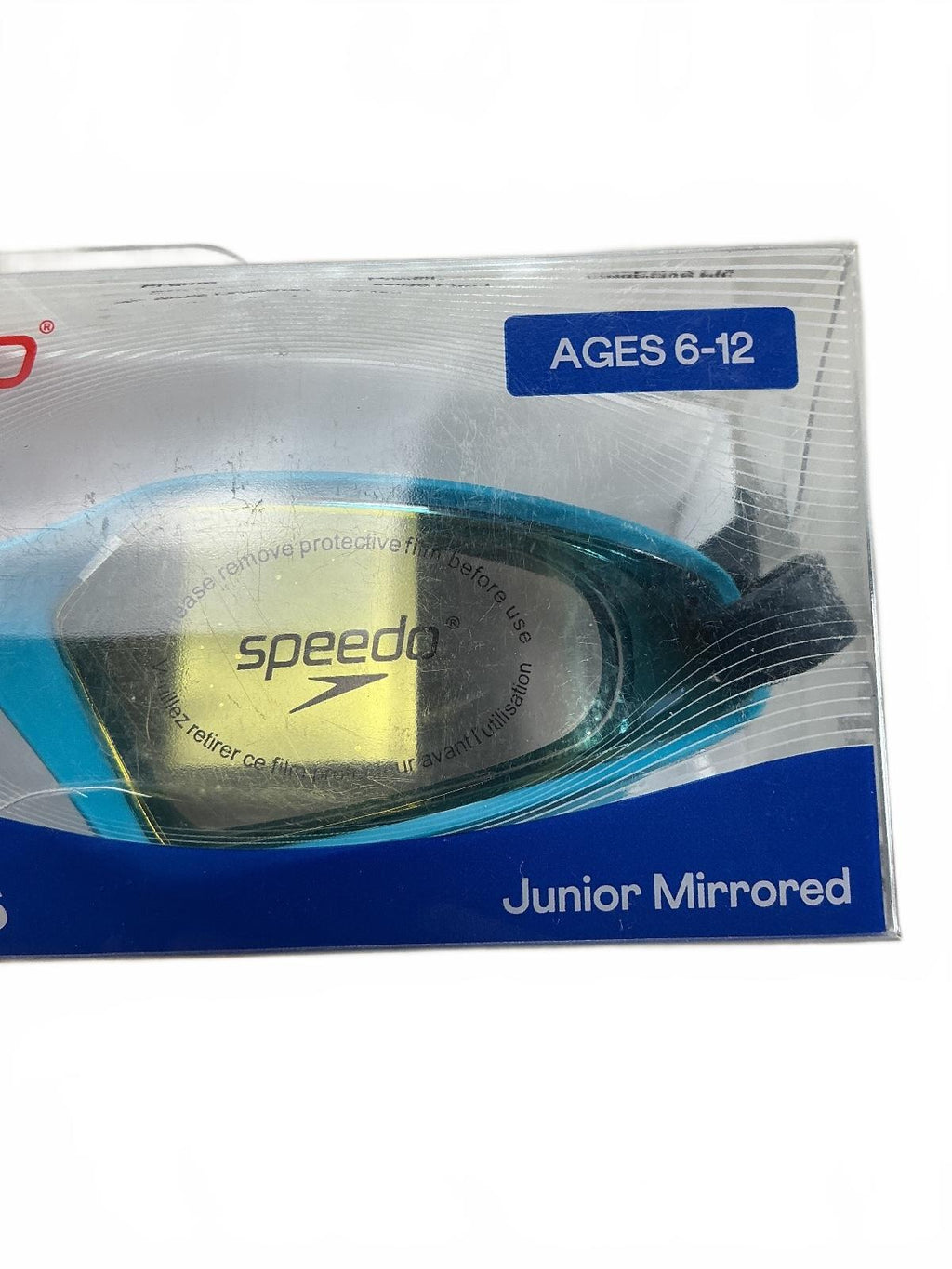 Speedo Junior Mirrored Goggles and Silicone Cap Size 6-12