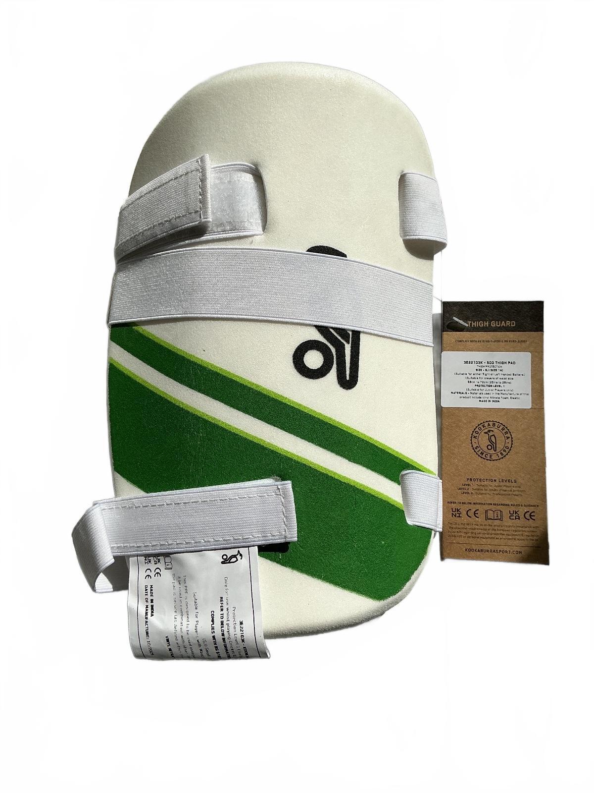 Kookaburra Thigh Guard 500 Junior Size S Small Cricket Protection Pad