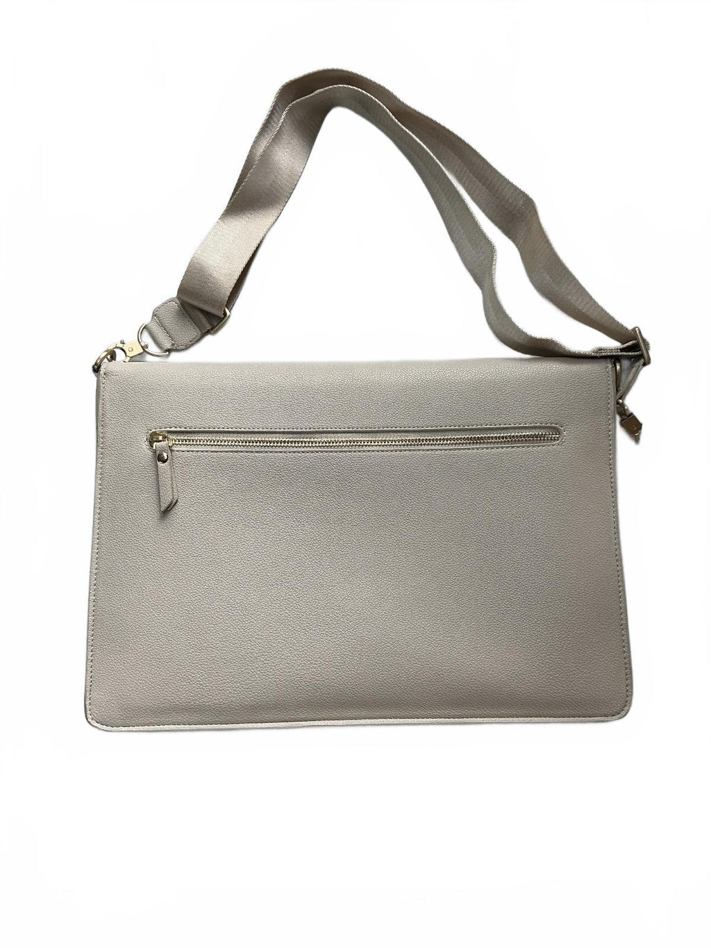 Preloved Stackers Beige Large Laptop Crossbody Bag