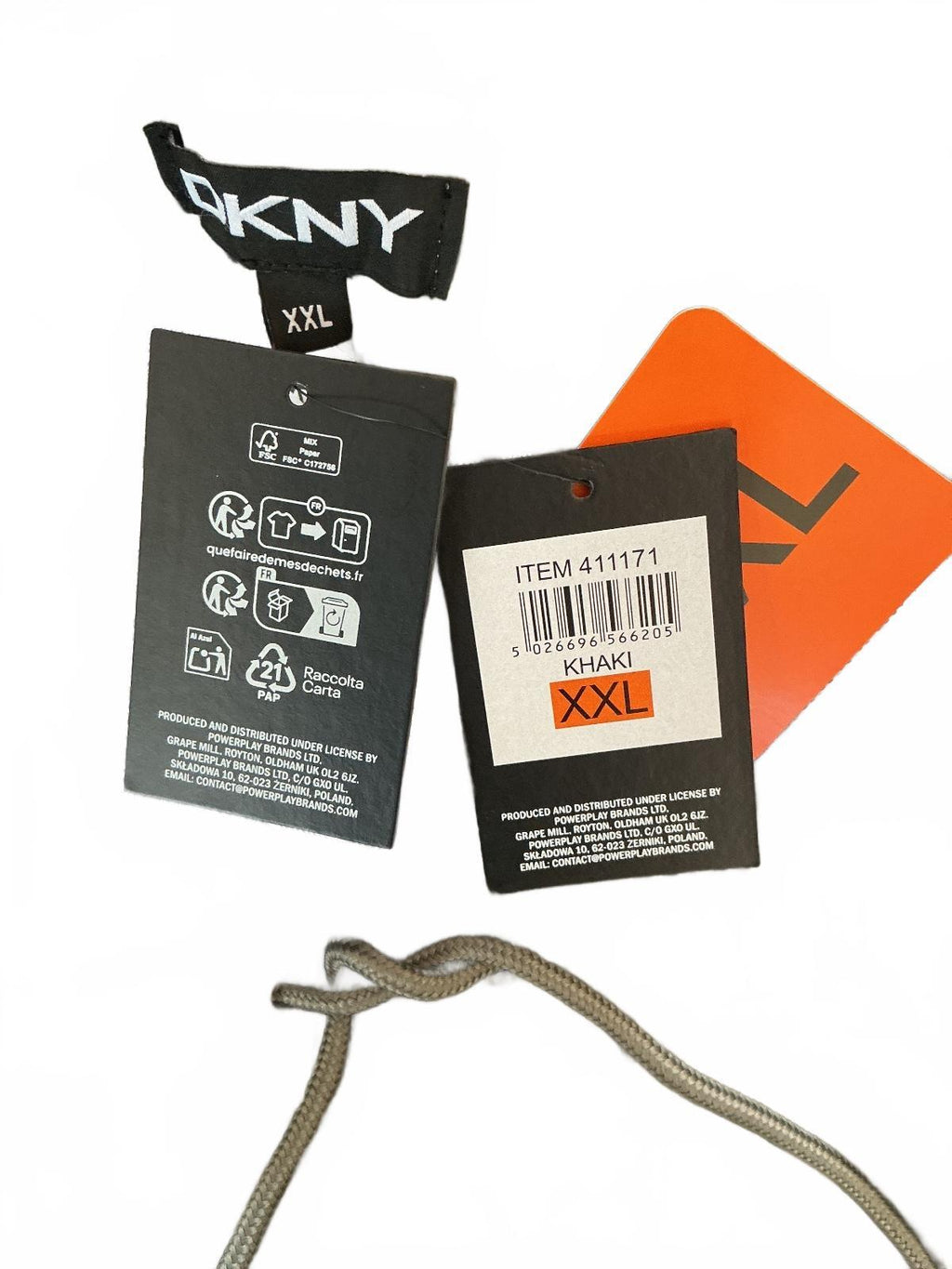DKNY Men's Swim Shorts Size XXL Green Black Elastic Waist Drawstring