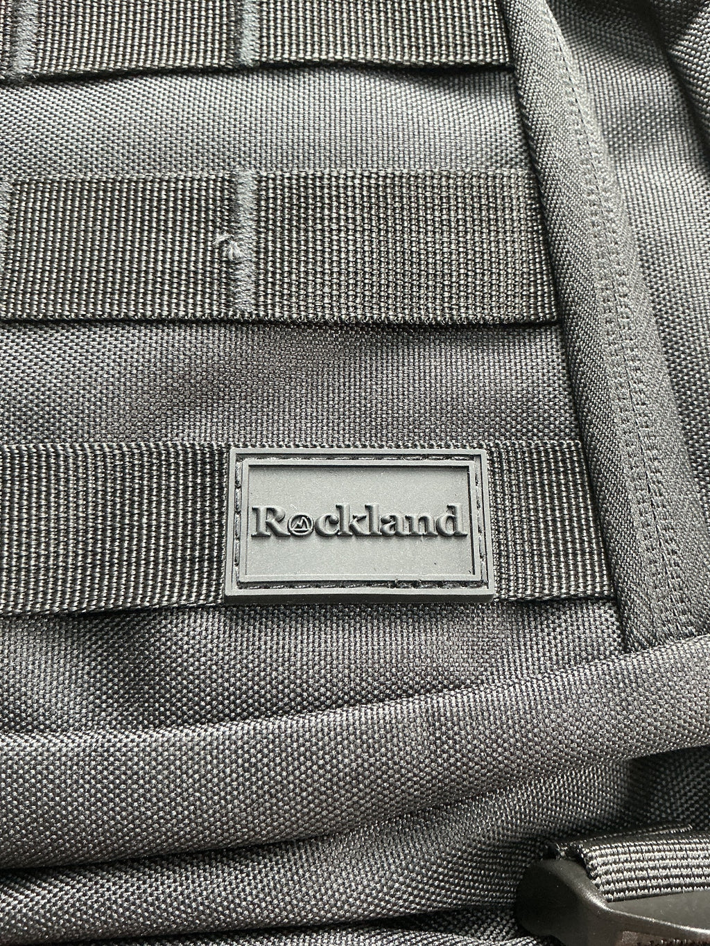 *NEW* Rockland B03 Tactical Backpack Black with Adjustable Straps