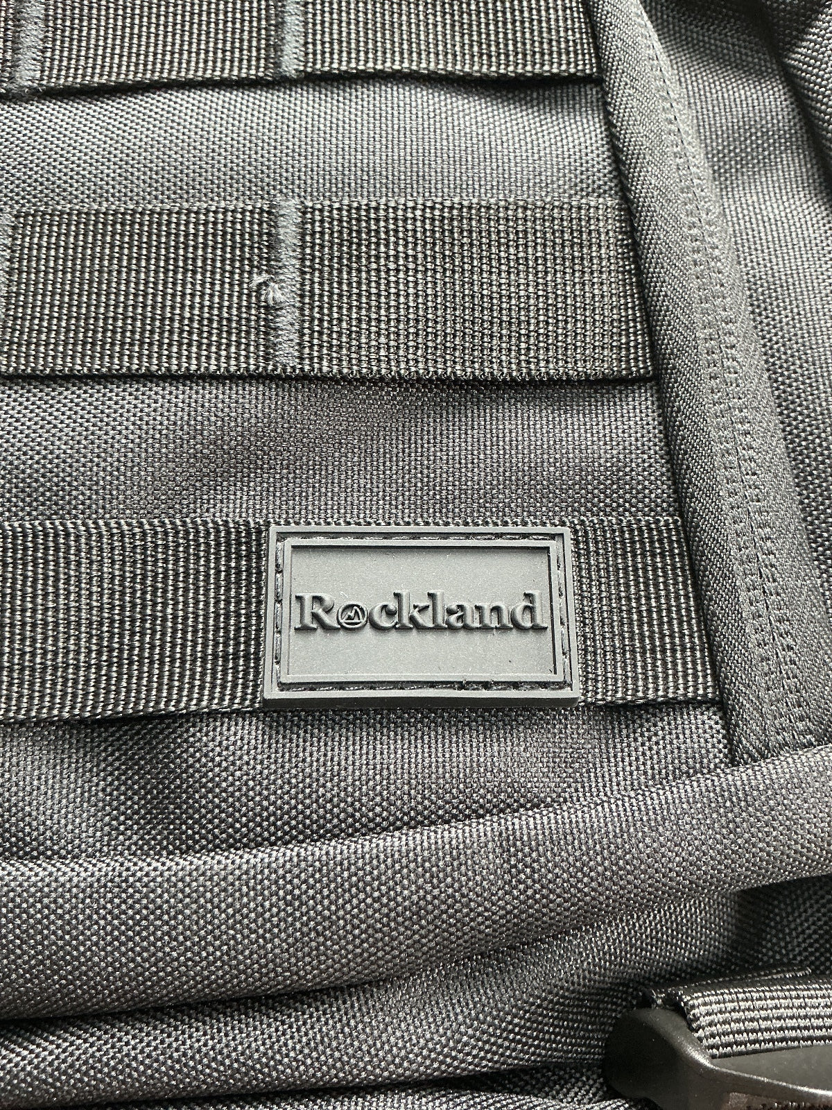 *NEW* Rockland B03 Tactical Backpack Black with Adjustable Straps