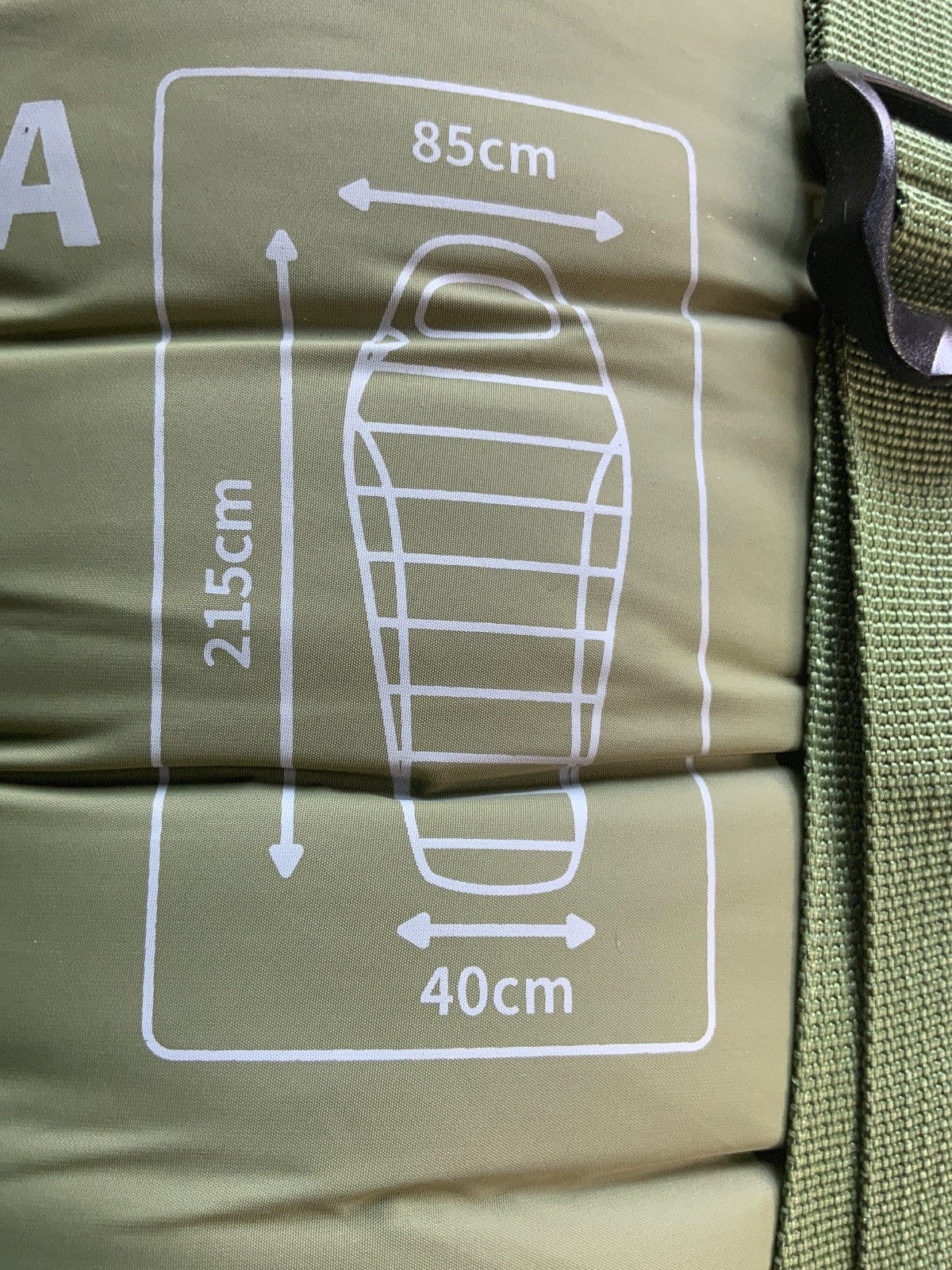 BISINNA HuanJian Mummy Sleeping Bag 215x85x40cm Green Outdoor Camping