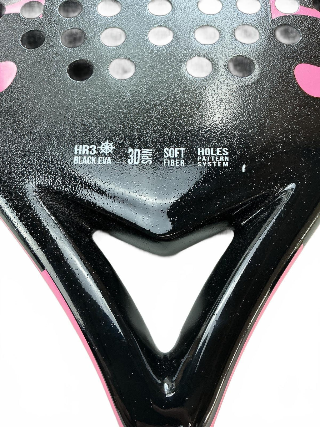AGH Padel Racket AGP1 PINK EVA Core Glass Fibre Frame For Adults And Beginners