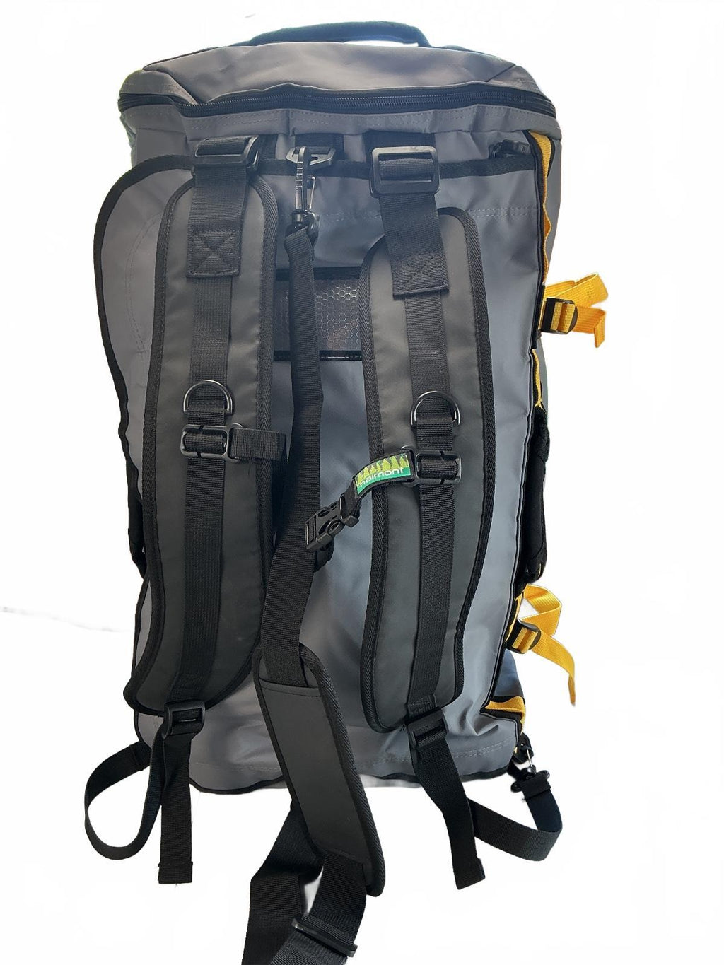 Large 45l Grey and Yellow Outdoor Backpack Hiking Travel Bag Haimont