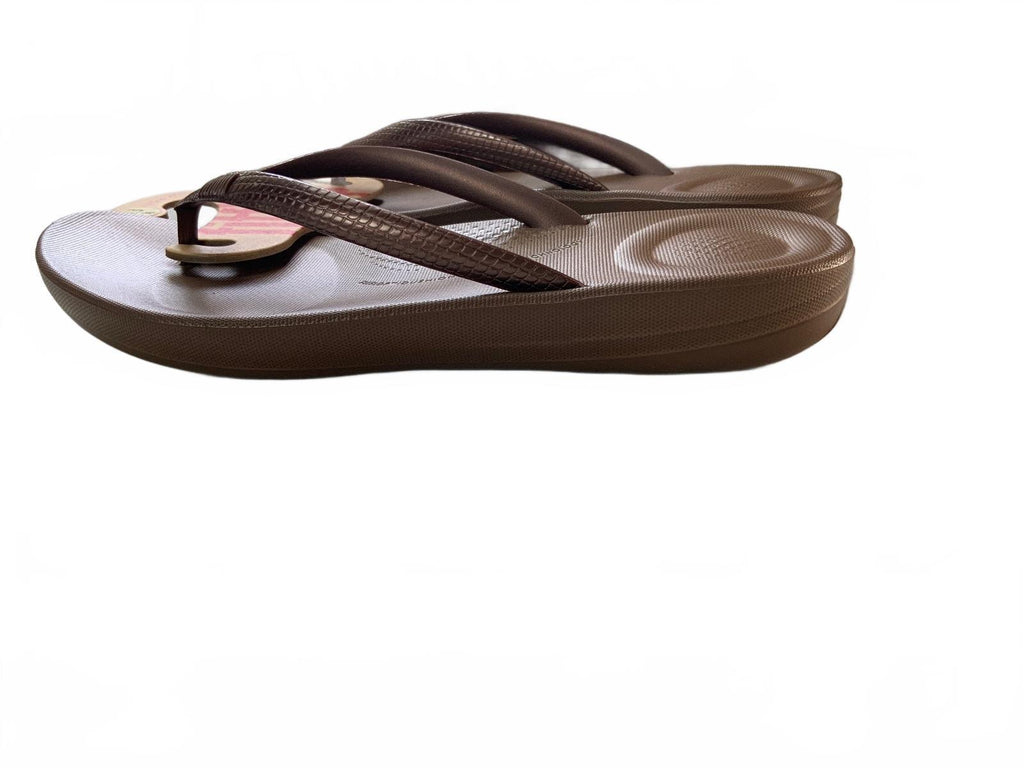 *NEW* FitFlop Women's Bronze Thong Sandals Size UK 3 EU 36 Comfortable