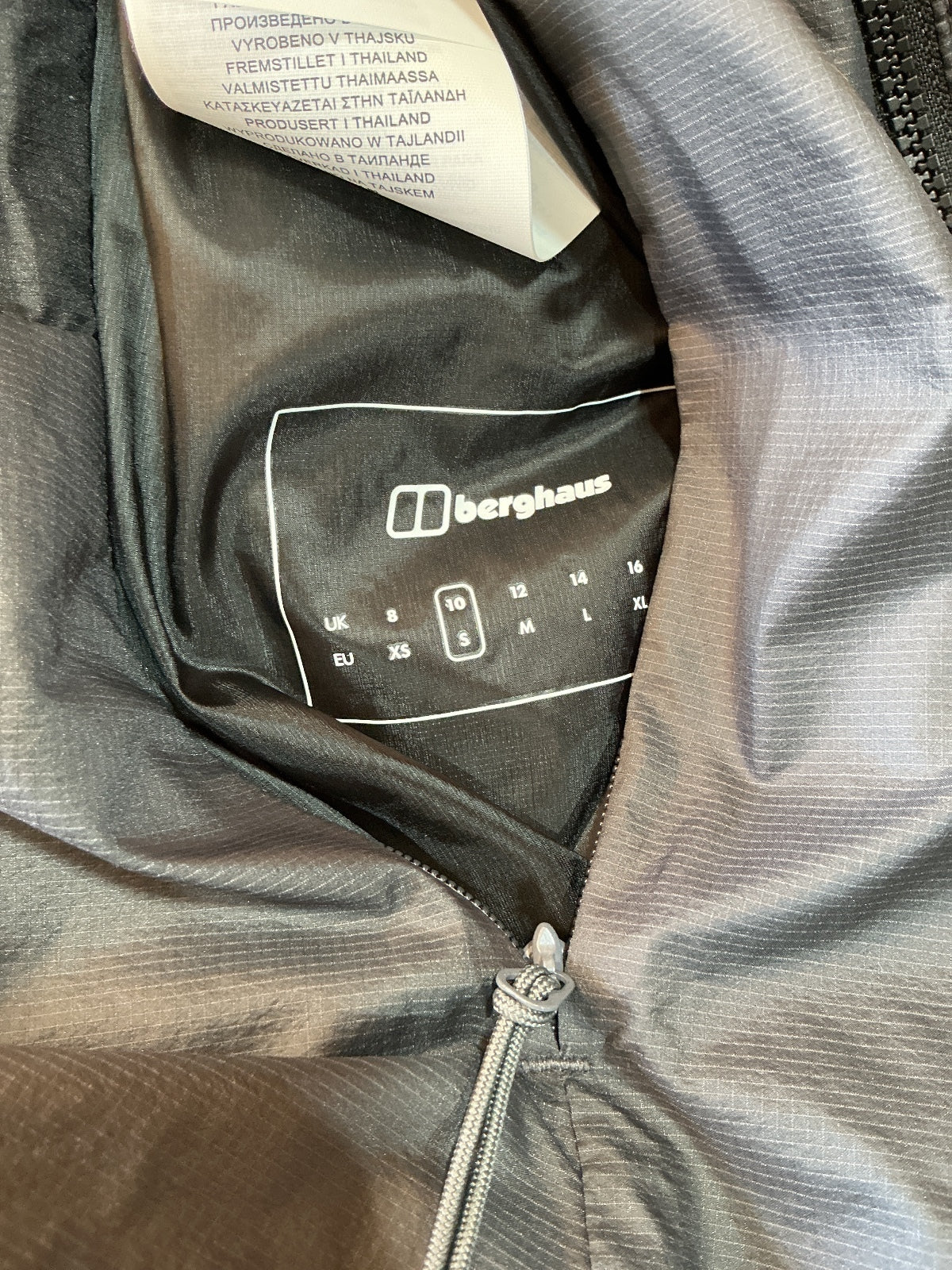 *NEW* Berghaus Reversible Ladies Black Lightweight Insulated Vest Size 10