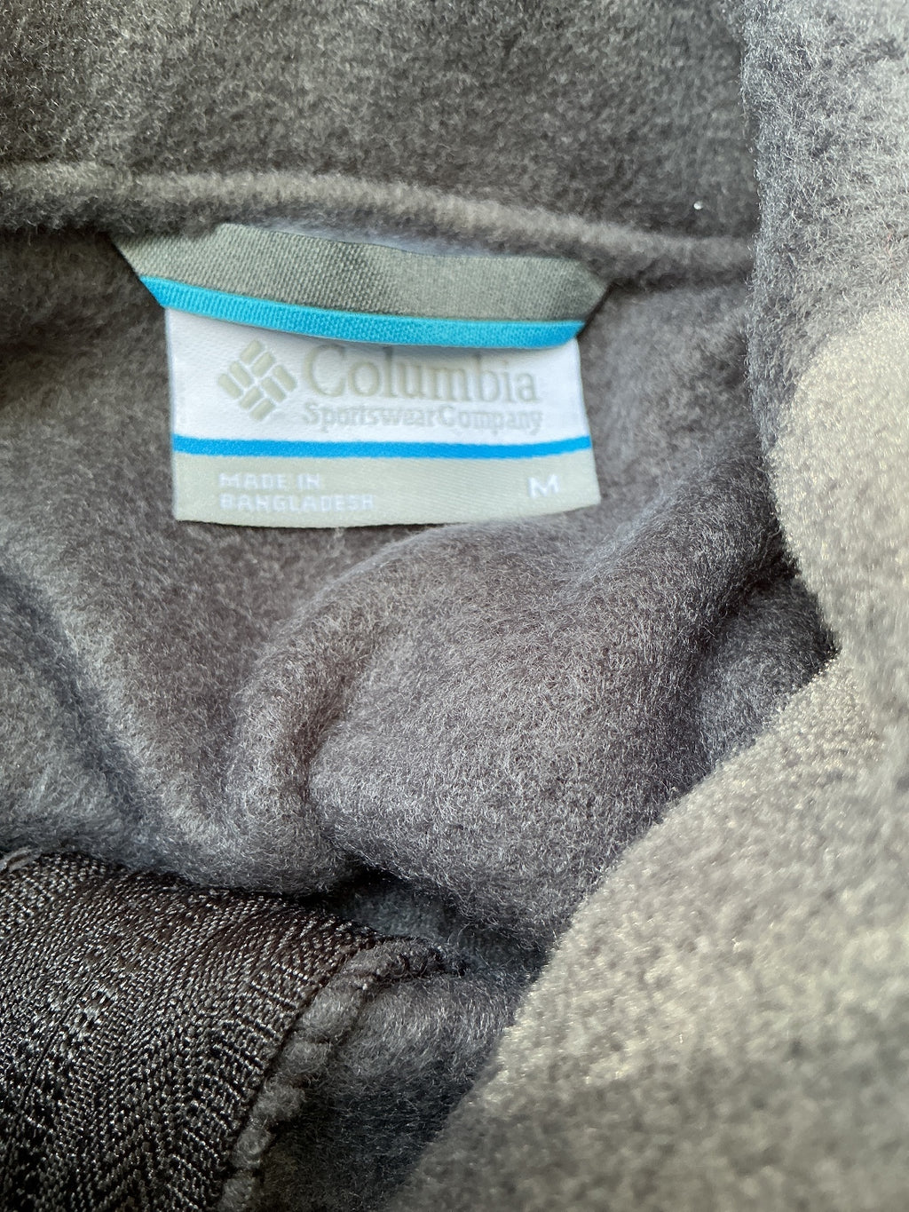 Columbia Steens Mountain II Men's Medium Grey Regular Fit Fleece Jacket