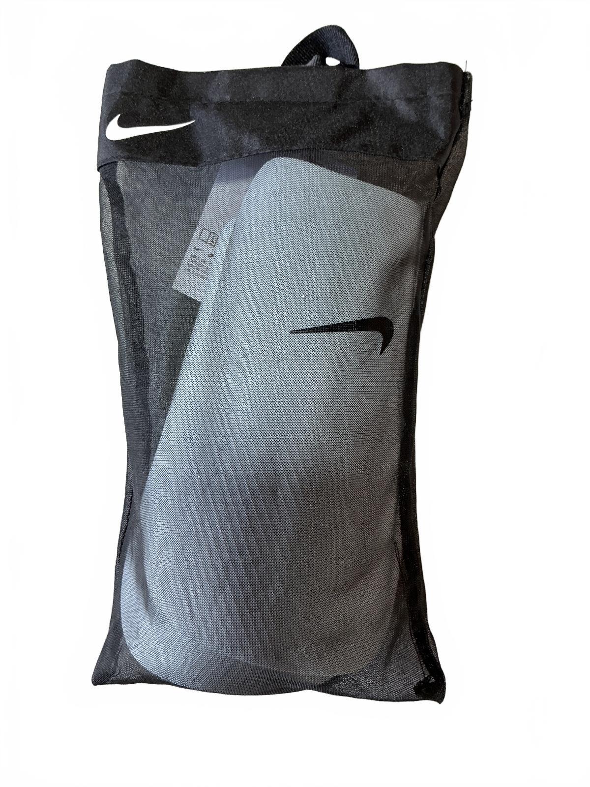 Nike J Guard CE Football Shin Guards Size L White Black Protective Gear