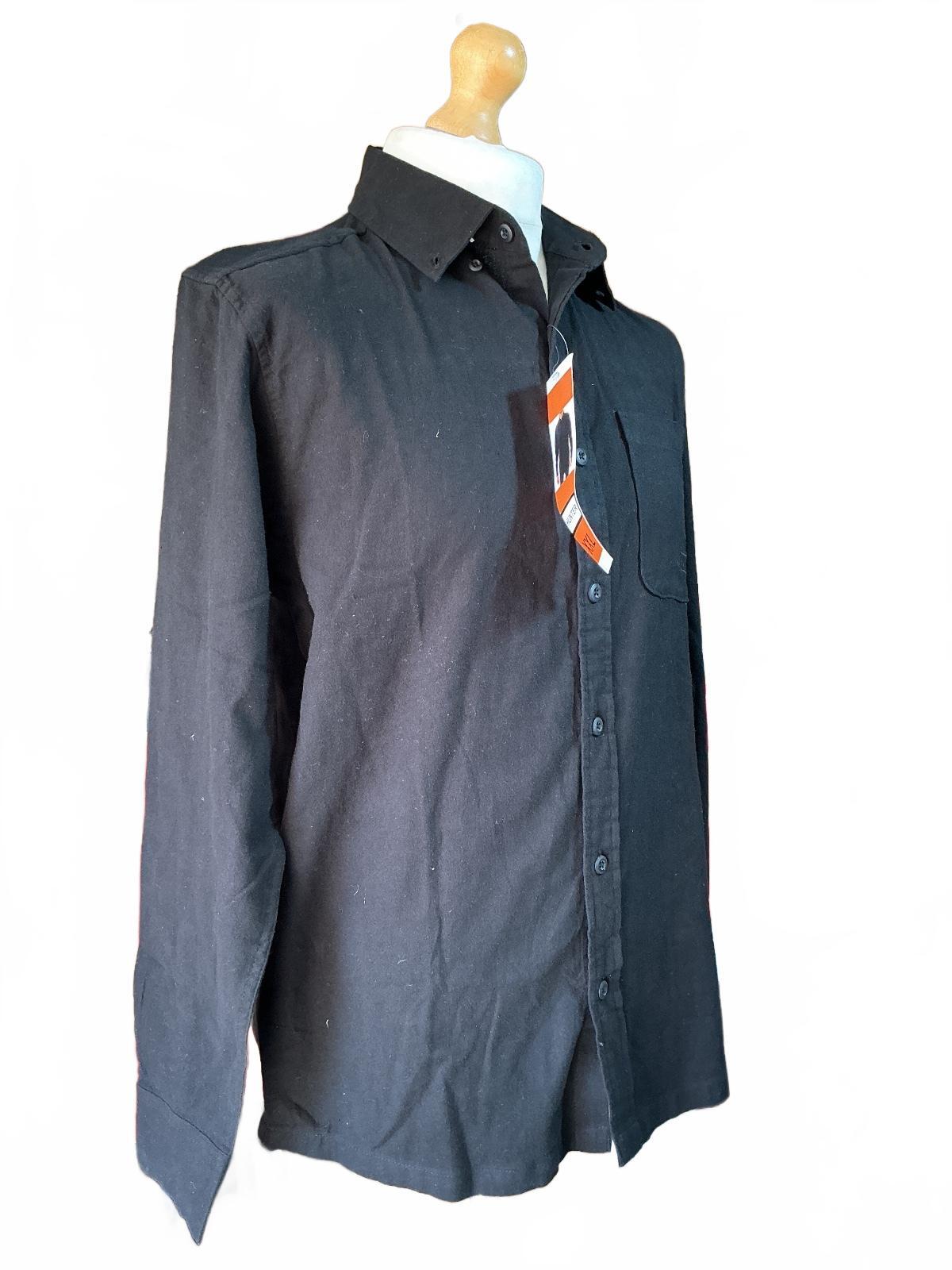 Hunter Black Long Sleeve Shirt Size XXL Casual Classic Button-Up