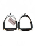 Amidale Offset Flex Riding Stirrups Size 4.75 Inches
