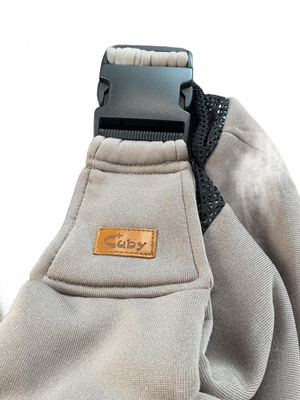 Cuby Dog Carrier Sling Unisex Medium Taupe Adjustable Cotton Comfortable