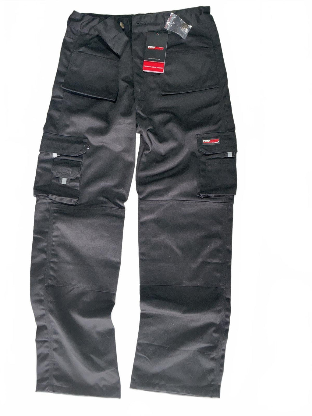 *NEW* TuffStuff Pro Work Junior Trousers Black Size Age 13 Workwear