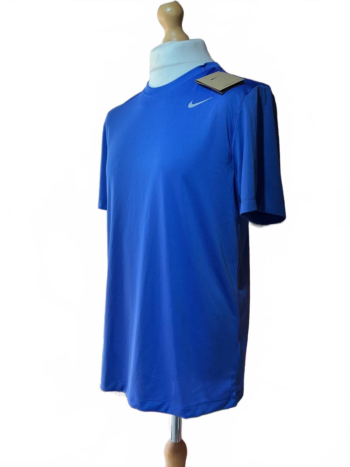 *NEW* Nike Men's Medium Blue Dri-FIT The Nike Tee Training Shirt