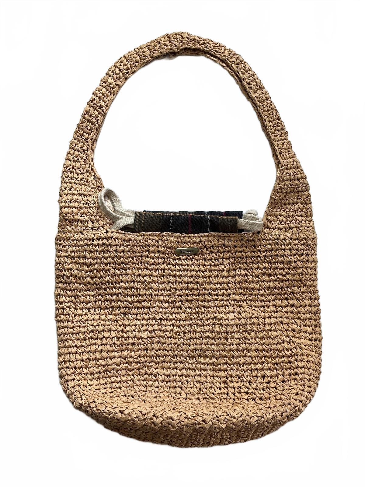 Barbour Lily Soft Tote Bag Size One Size Beige Straw