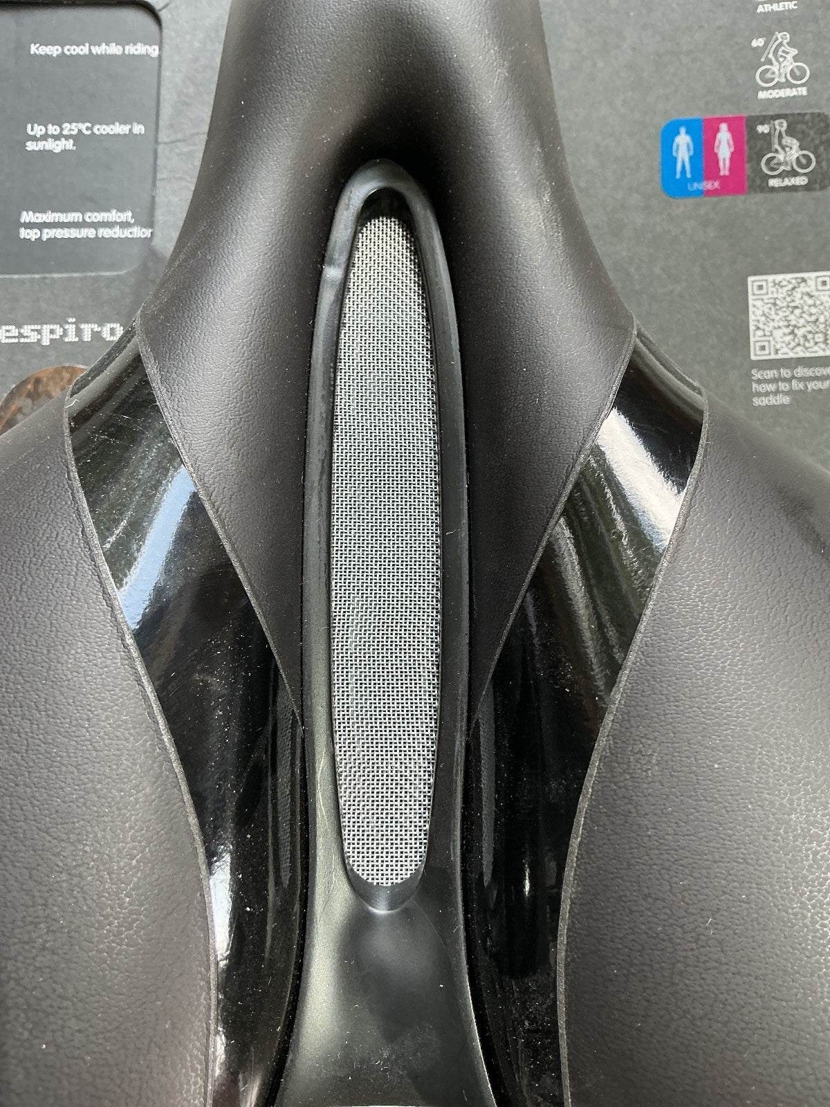 *NEW* Selle Royal Respiro Comfort Bike Saddle Black Size Unisex