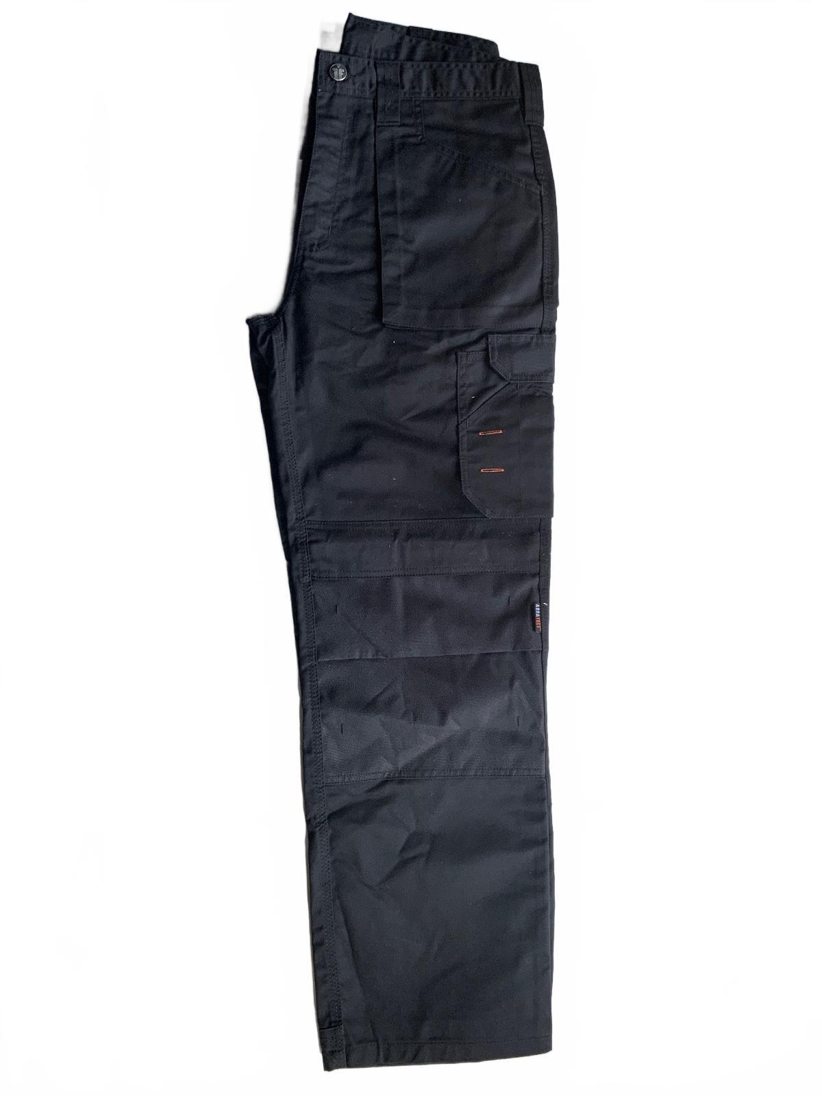 *NEW* Scruffs Worker Trousers 32S Black Durable Workwear Pants