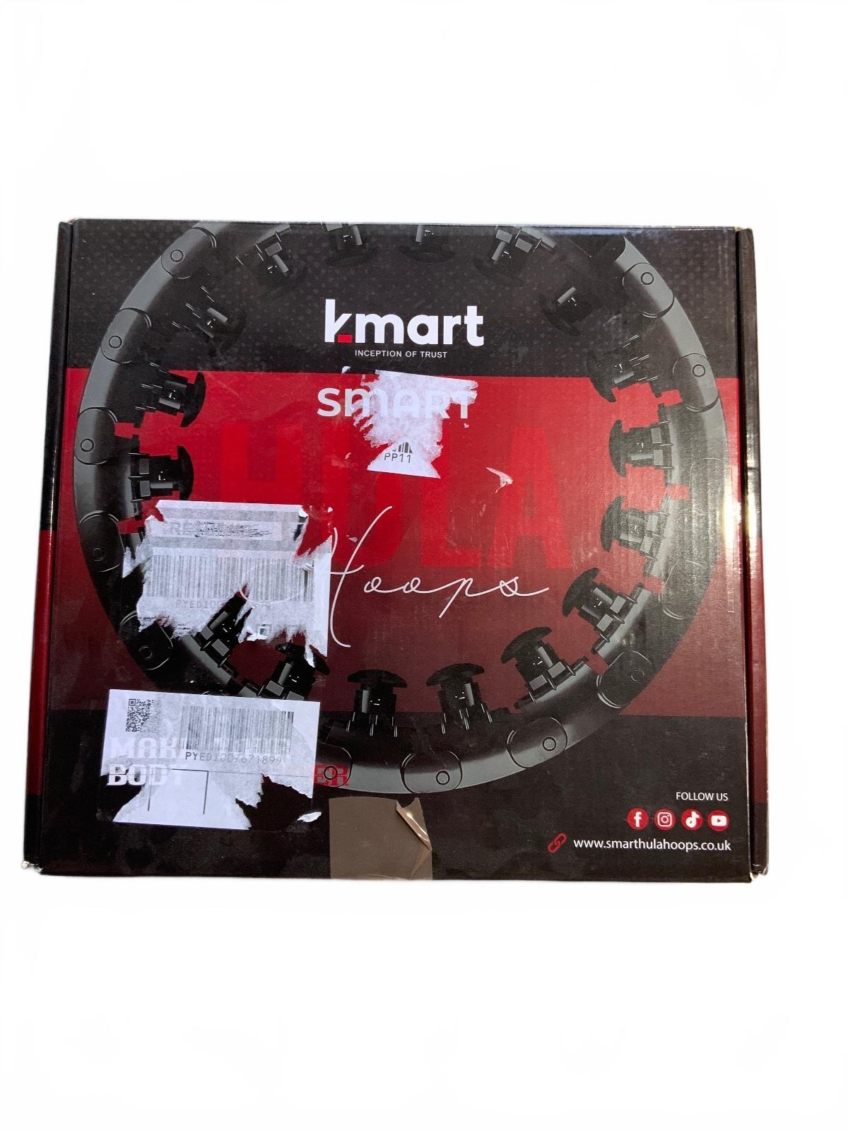 Kmart Smart Hula Hoop Pink Adjustable Fitness Exercise 1.2m Size