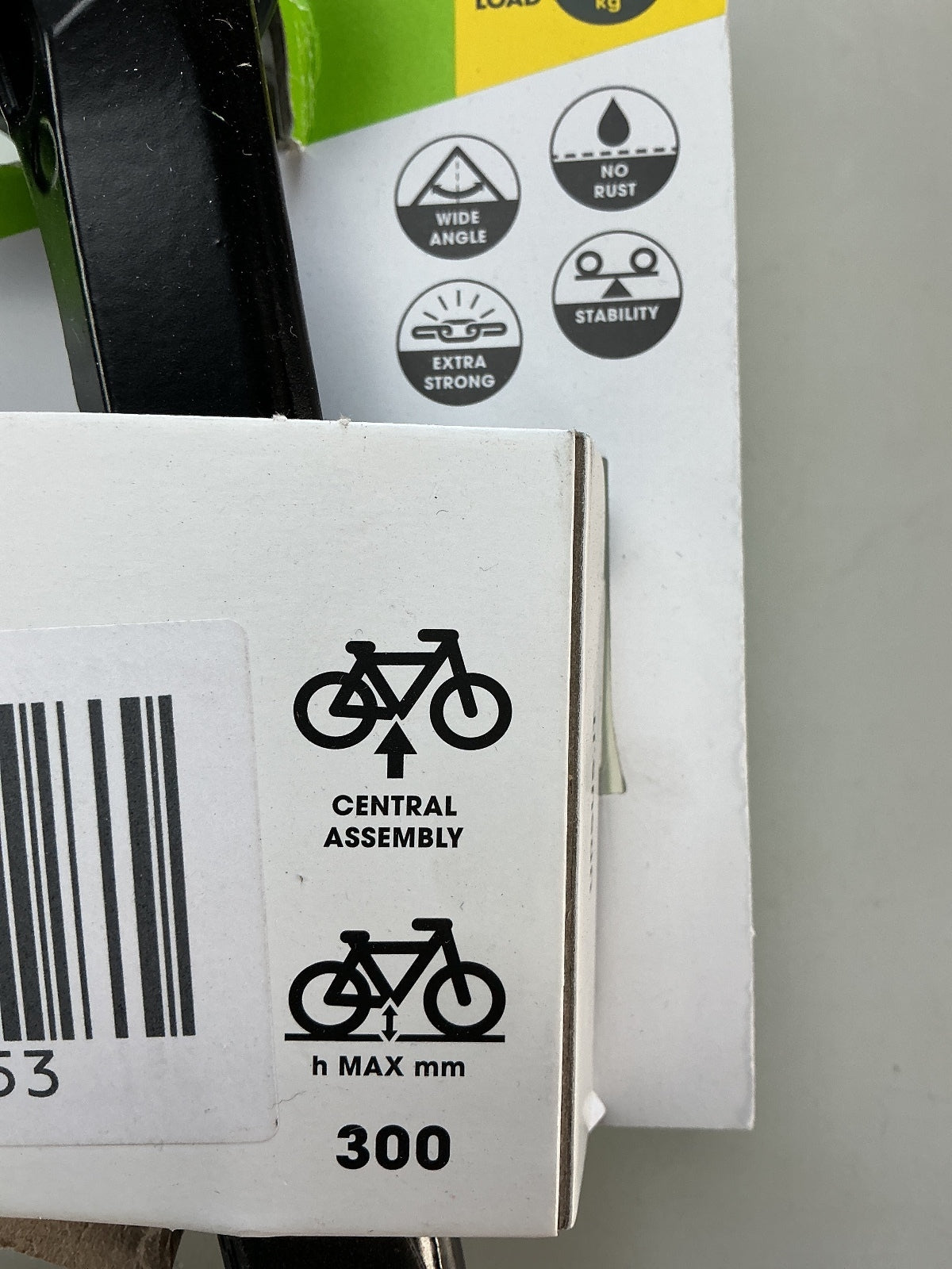 Ursus 80 Jumbo Double Leg Alloy Kickstand New Black 100kg Load E-Bike Cargo Bike