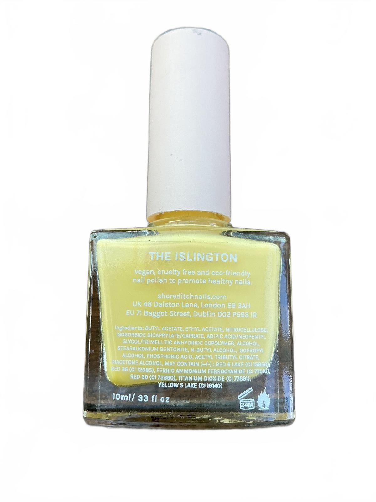 Shoreditch Nails Islington & Hackney Marshes 2 x 10ml Blue Yellow Polish Duo