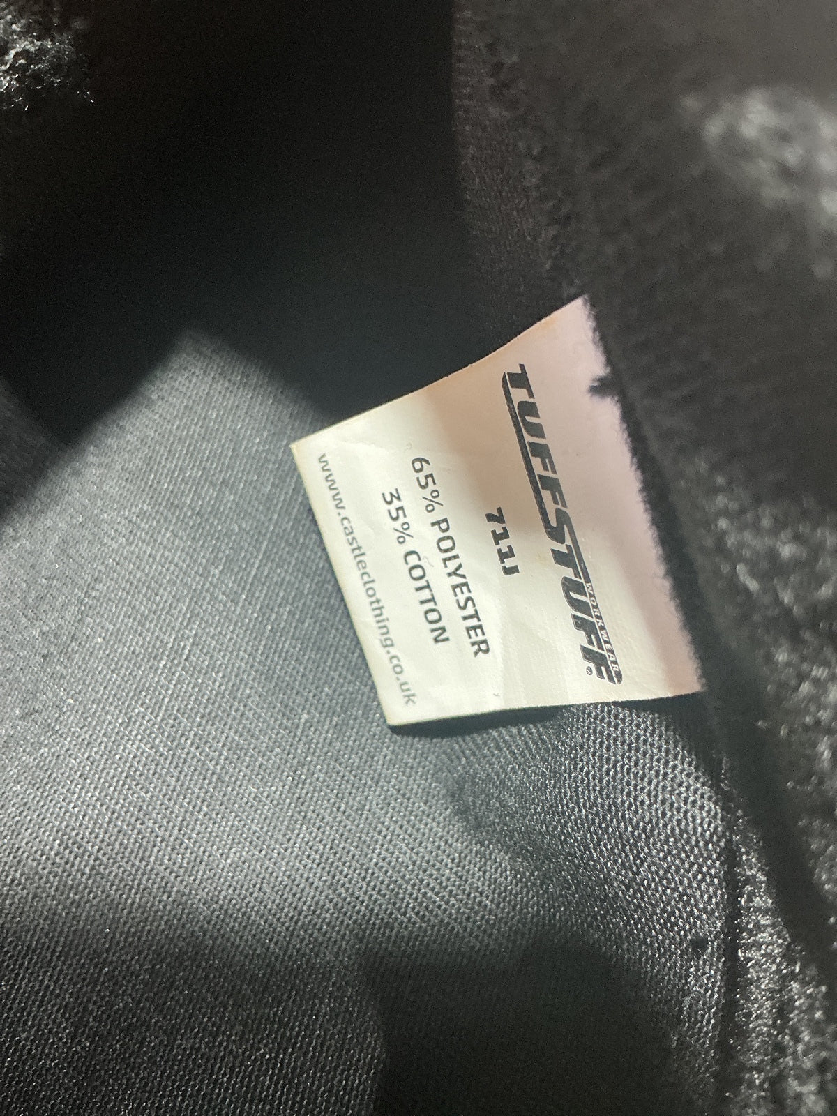 *NEW* TuffStuff Pro Work Junior Trousers Black Size Age 13 Workwear