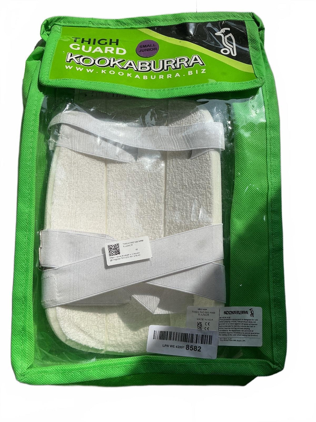 Kookaburra Thigh Guard 500 Junior Size S Small Cricket Protection Pad
