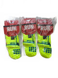 *NEW* 3 Pack Compressport Pro Racing Socks V3.0 Run High Yellow Size Uk 10-12.5