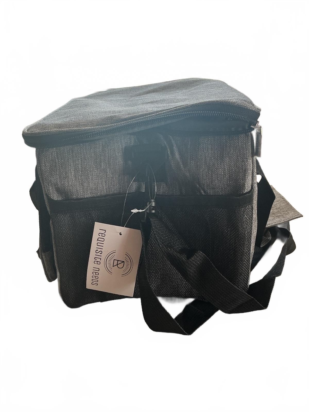 Requisite Grey Insulated Cooler Bag 23cm x 23cm x 23cm Grey